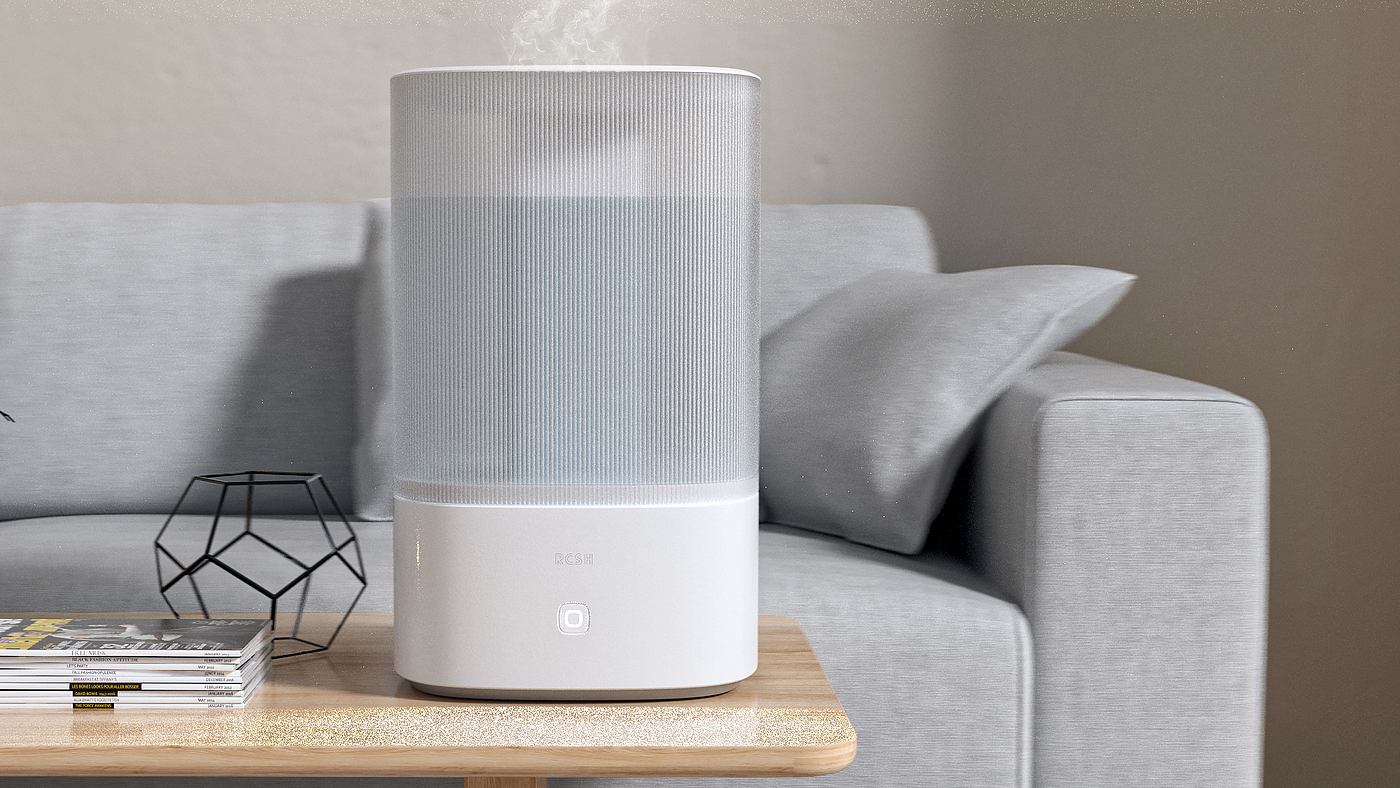 Humidifier，small home appliances，Humidifier，product design，industrial design，Modeling design，Product rendering，