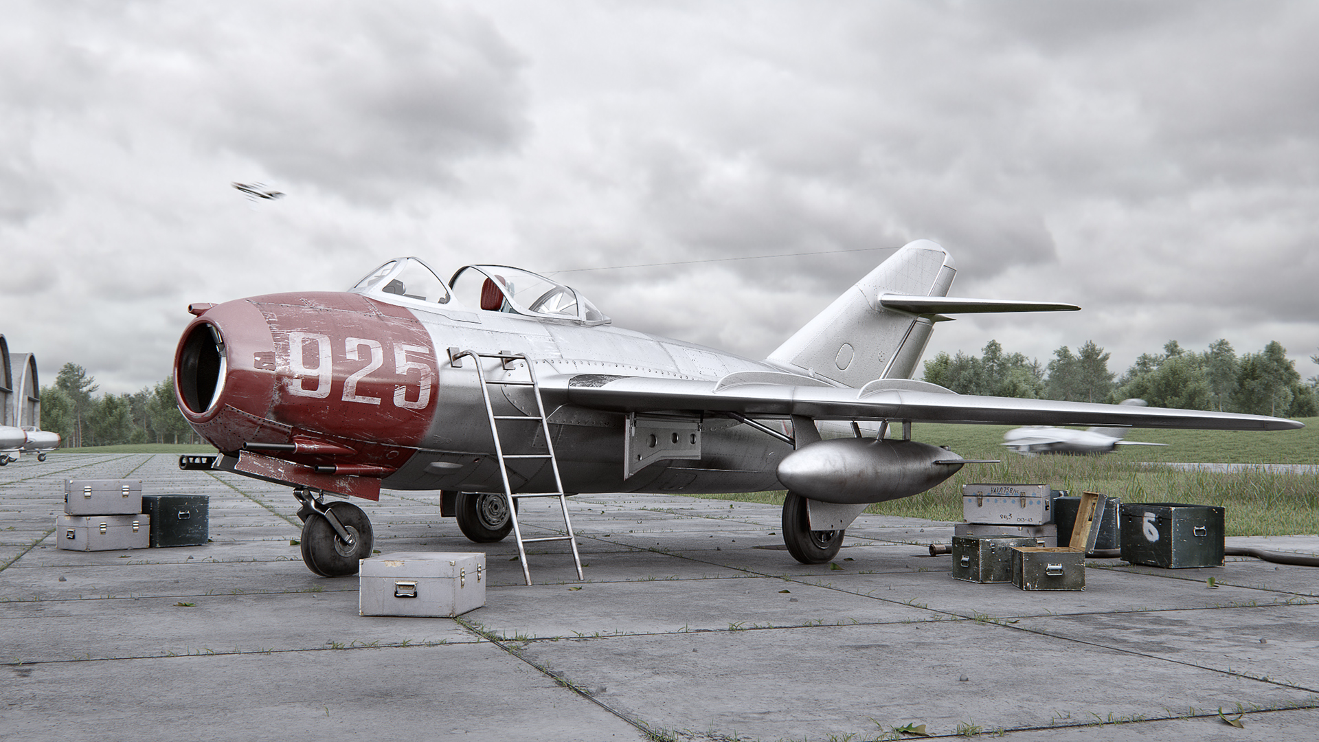 aircraft，fighter，cgi，3D modeling，Render，3ds Max，vray，ps，