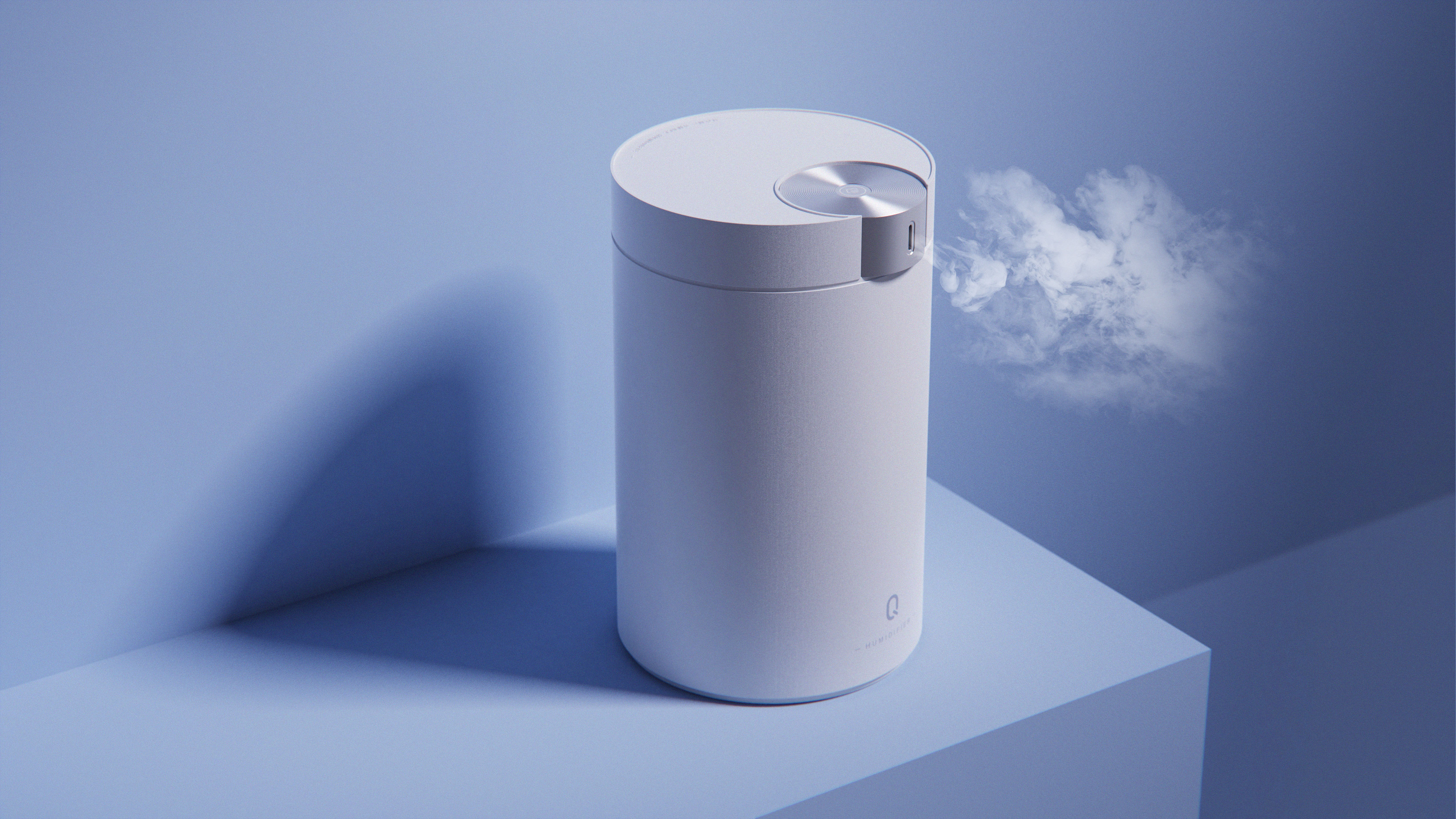 Humidifier，household electrical appliances，product design，industrial design，Scene rendering，senior，Appearance design，