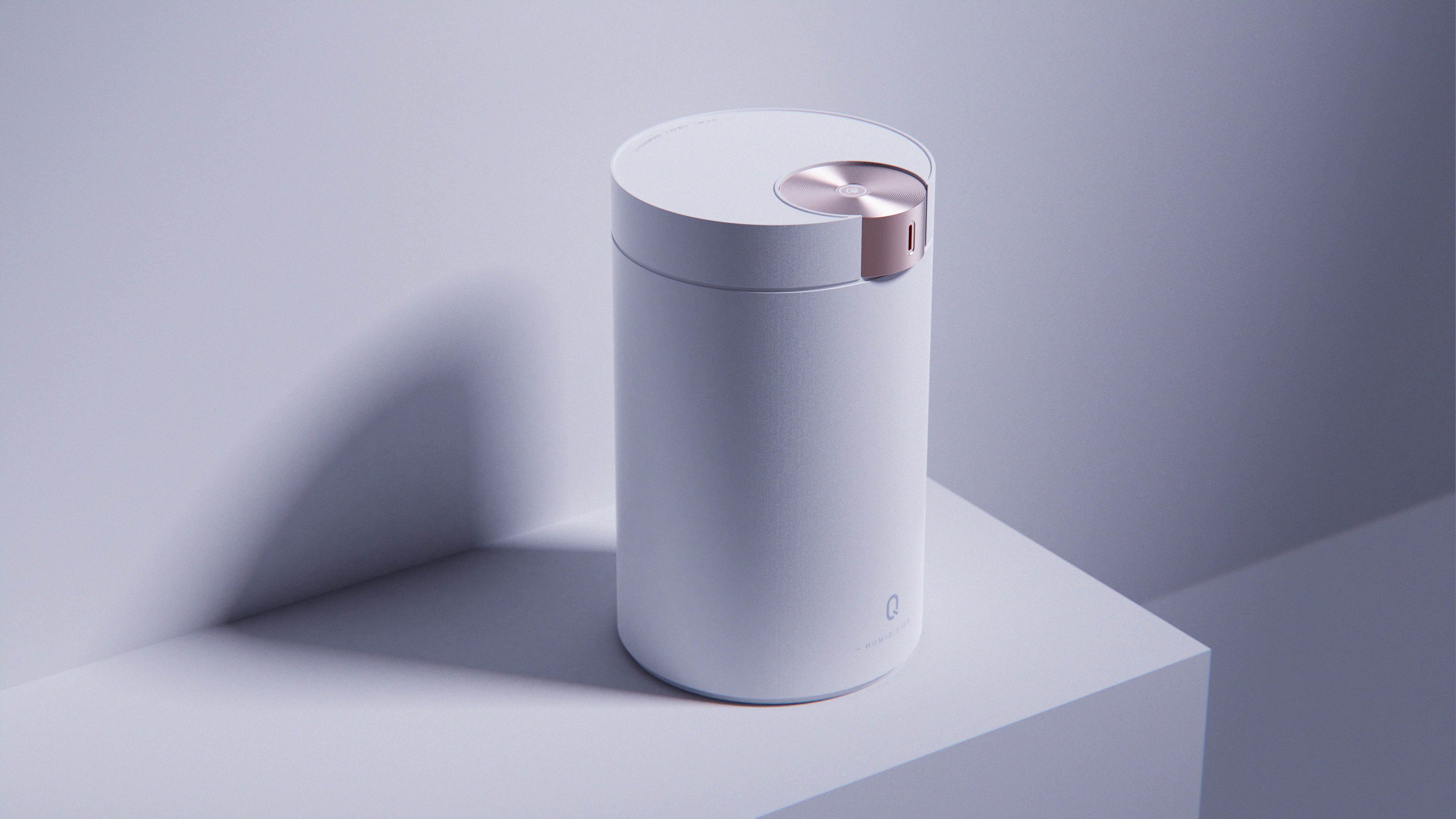 Humidifier，household electrical appliances，product design，industrial design，Scene rendering，senior，Appearance design，