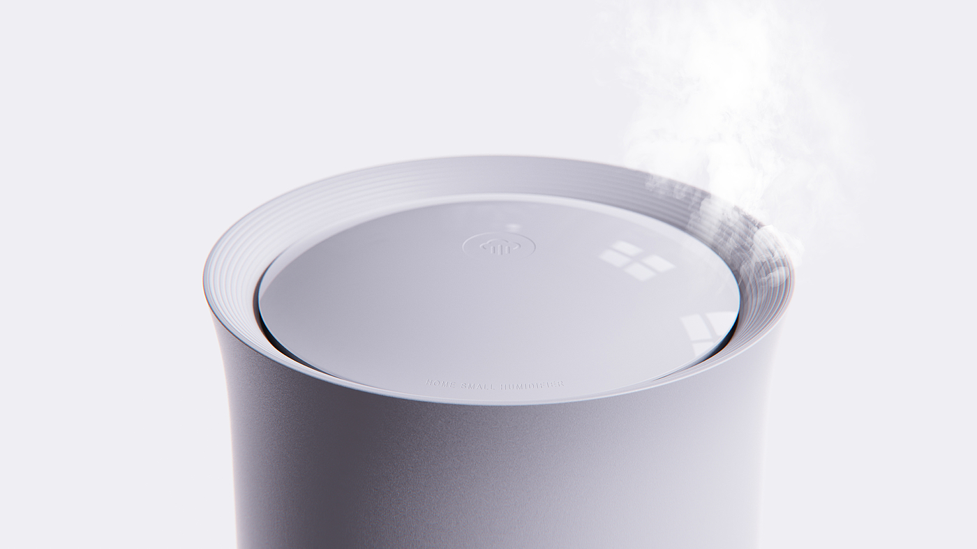 Humidifier，household electrical appliances，product design，industrial design，Scene rendering，senior，Appearance design，
