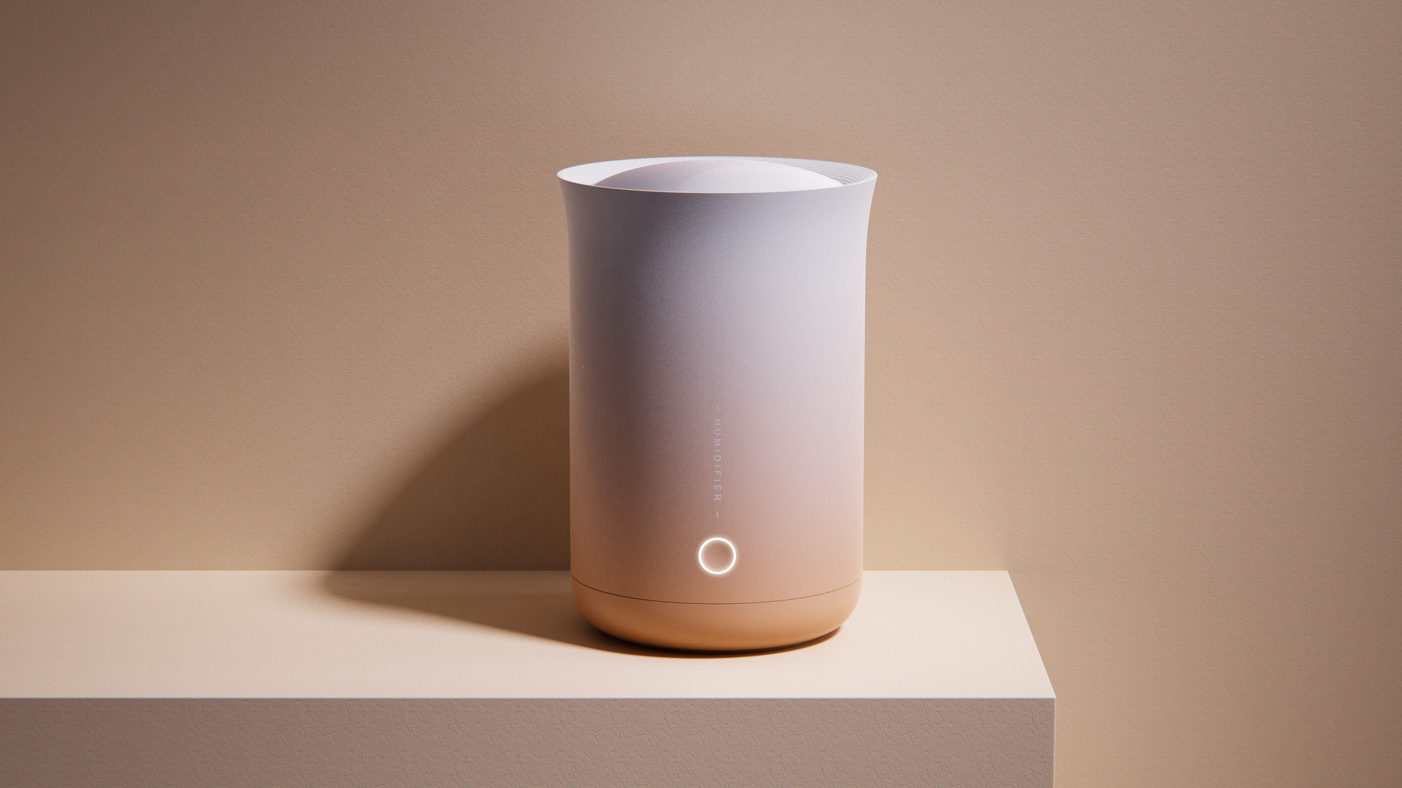 Humidifier，household electrical appliances，product design，industrial design，Scene rendering，senior，Appearance design，