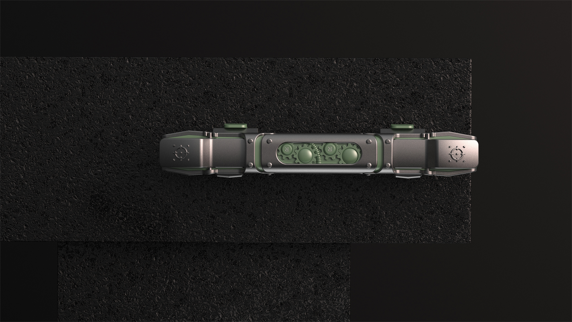 Rock King Kong arm stretch chicken eating button，