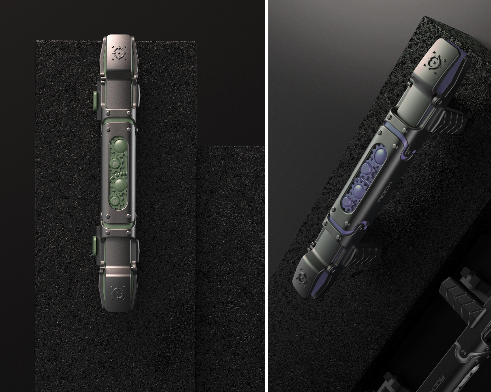 Rock King Kong arm stretch chicken eating button，