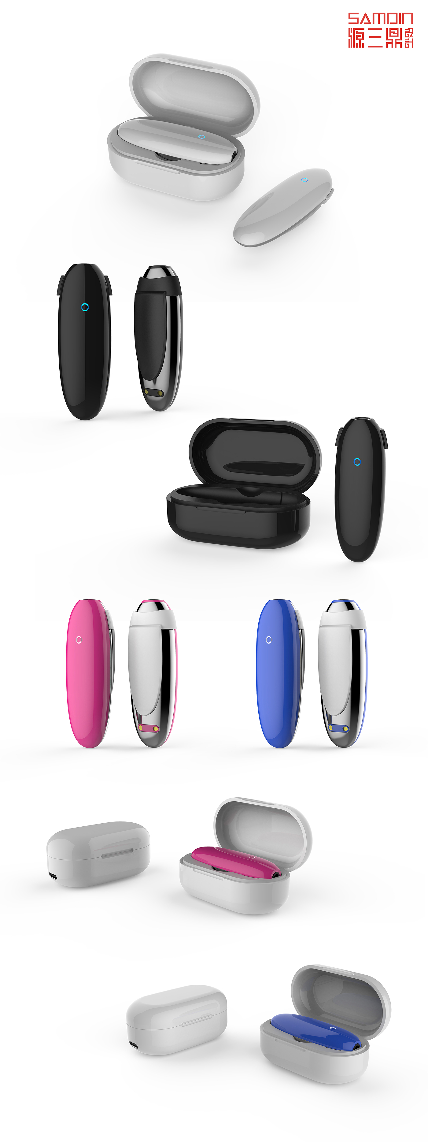 Bluetooth decoding earphone，music player ，Professional audio Headphone Amplifier，Appearance design，Structural design，