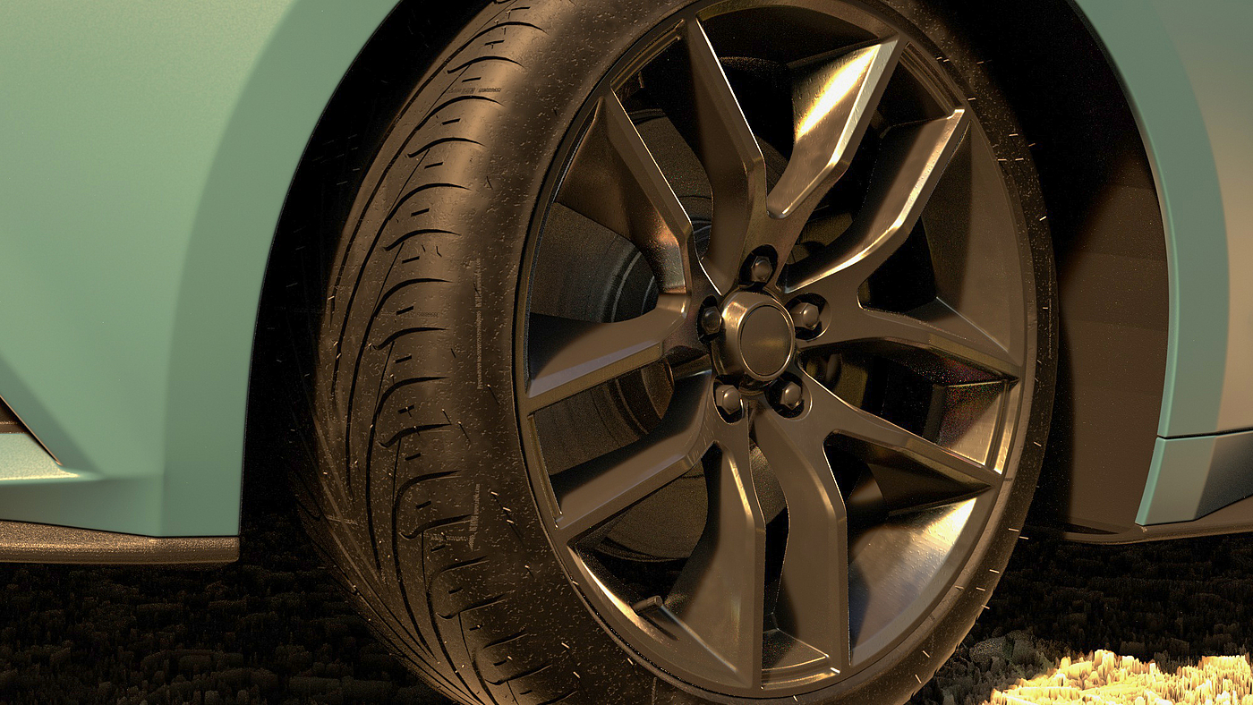 automobile，Render，