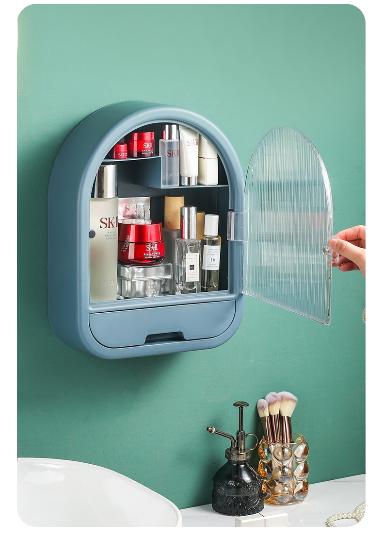 Hanging wall，Traceless paste，storage box，PET，Light luxury，