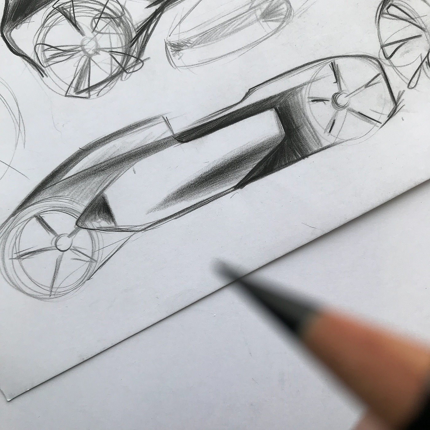 手绘，草图，Car sketch fest，