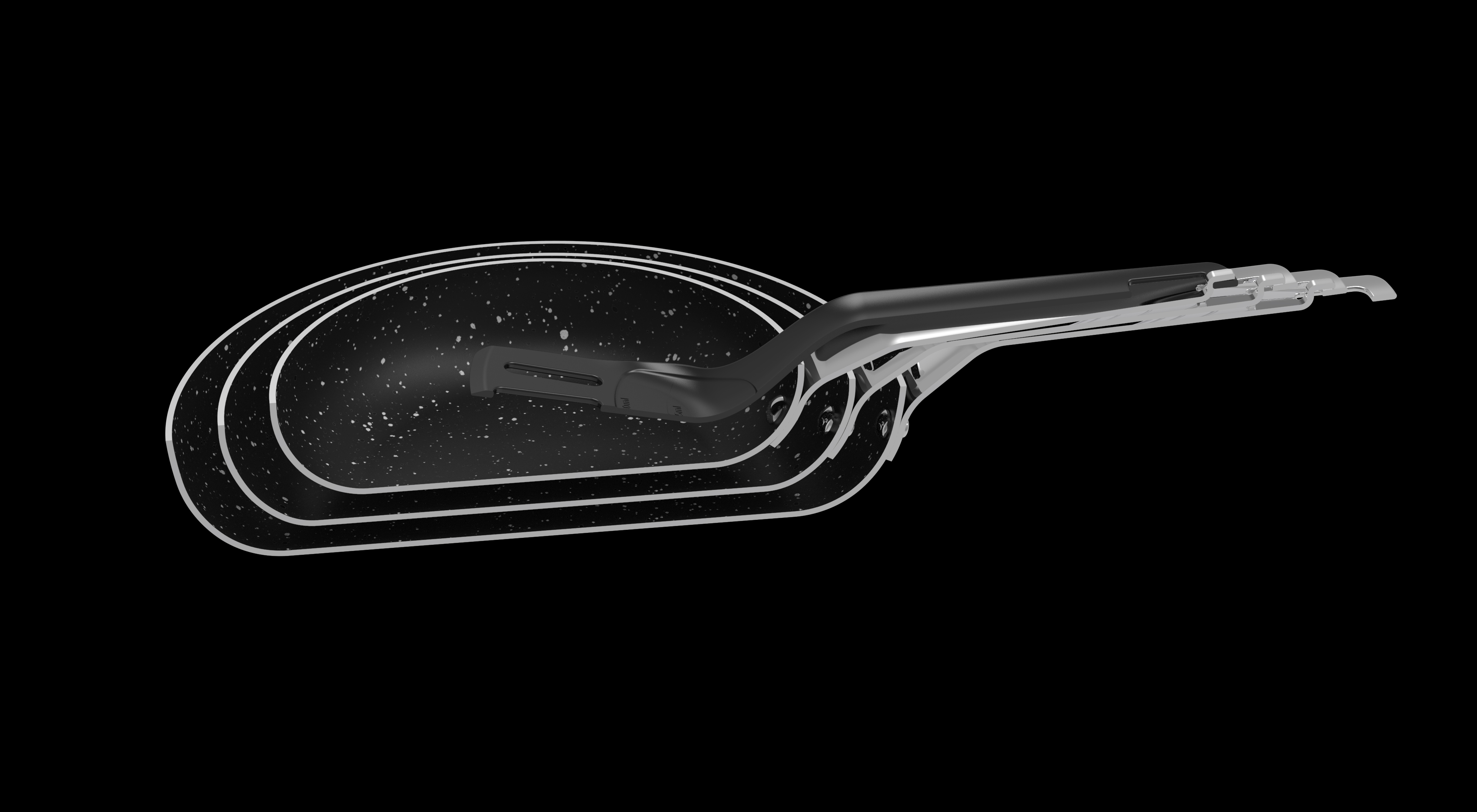 multi-function，Stack，Receive，Spatula，frying pan，Oil carrying capacity，