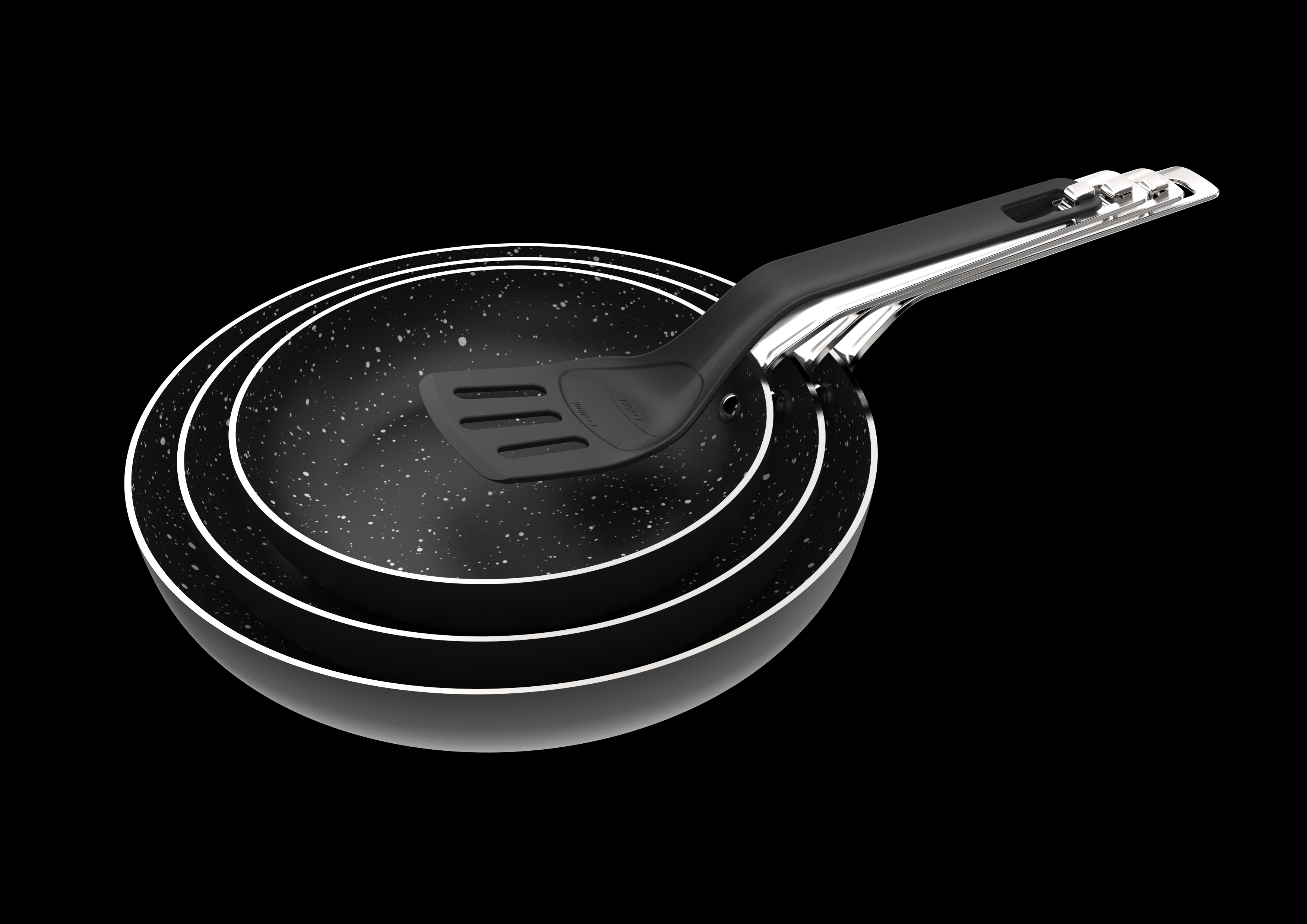 multi-function，Stack，Receive，Spatula，frying pan，Oil carrying capacity，