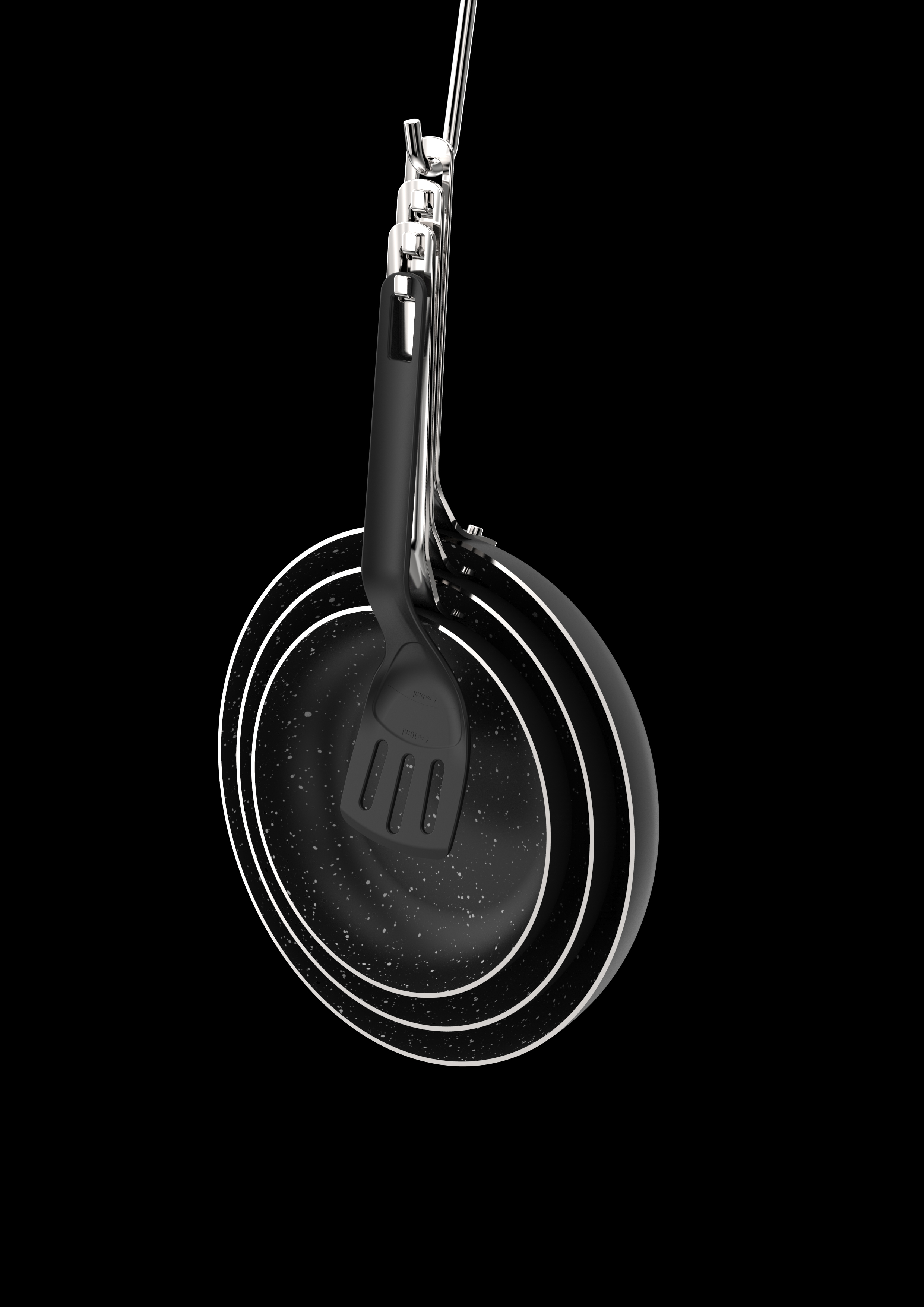 multi-function，Stack，Receive，Spatula，frying pan，Oil carrying capacity，