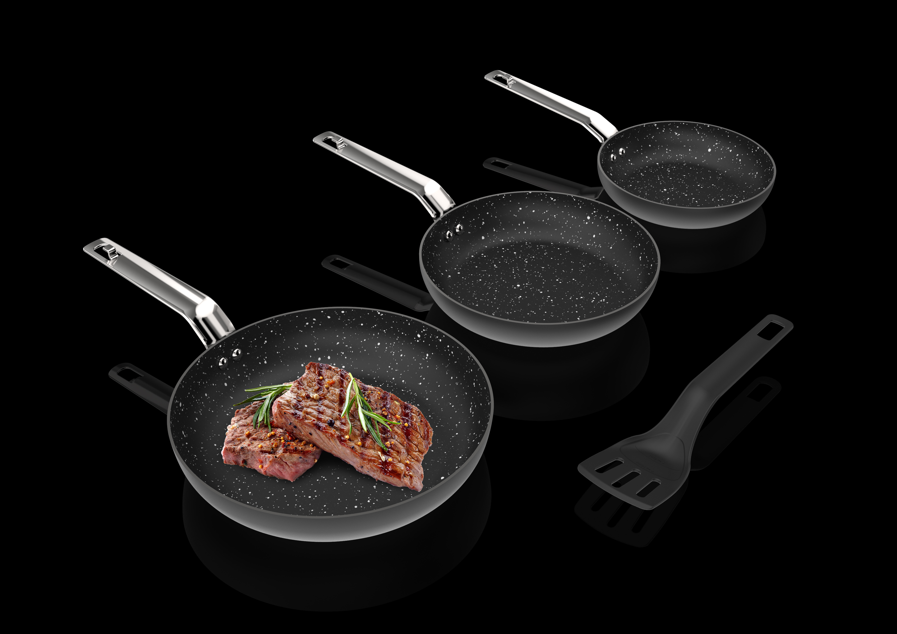 multi-function，Stack，Receive，Spatula，frying pan，Oil carrying capacity，