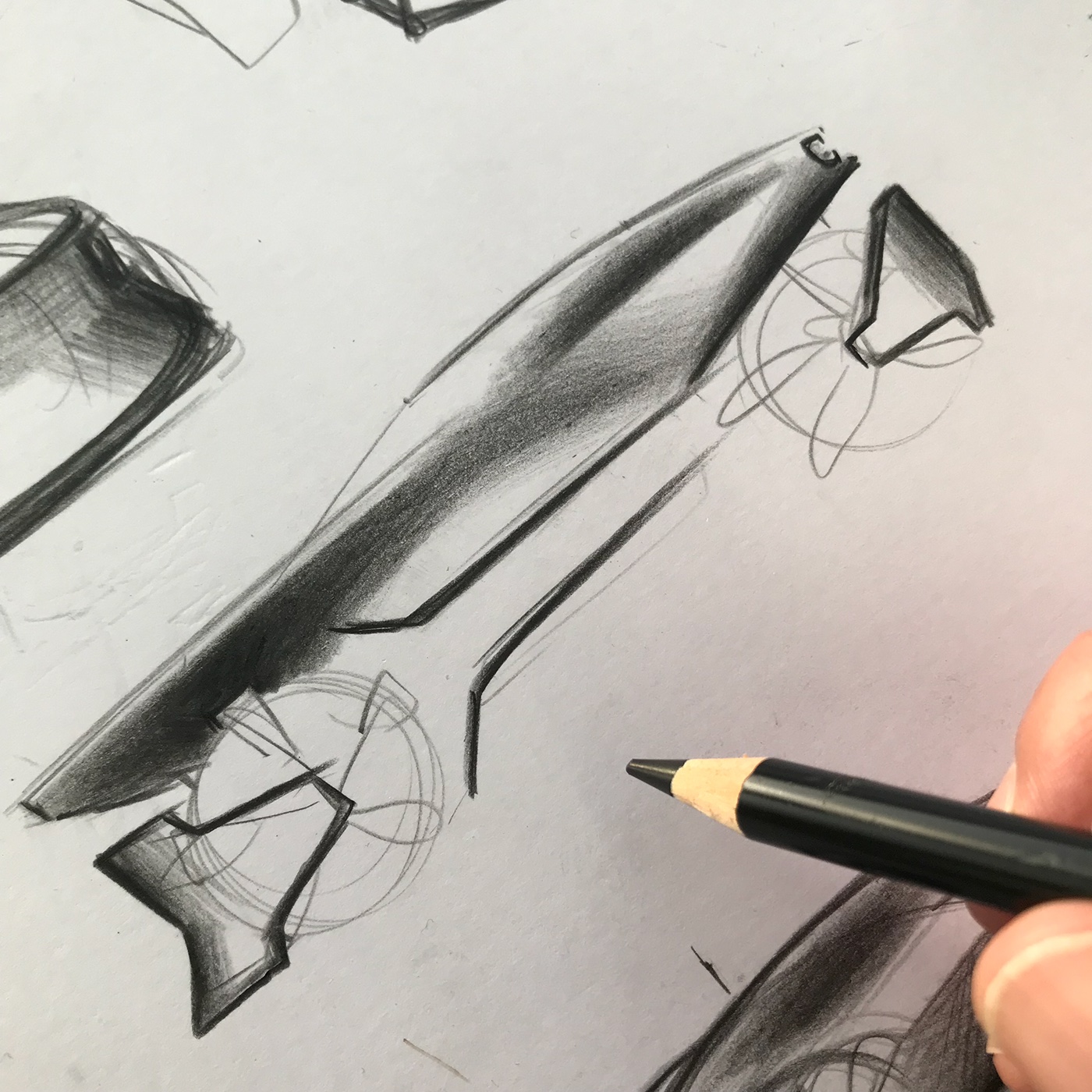 Hand drawn，sketch，Car sketch fest，