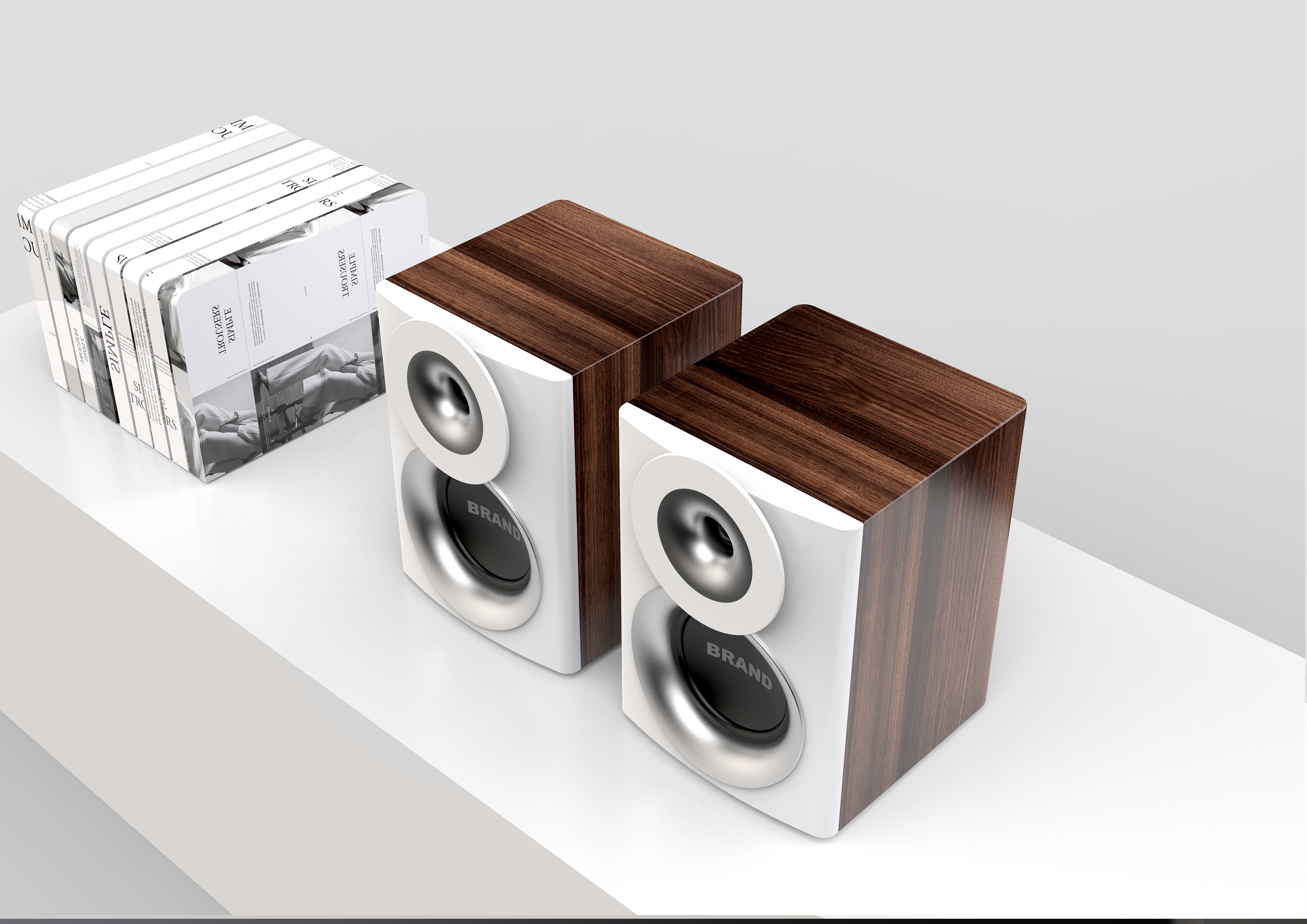 Fashion bookshelf speaker，