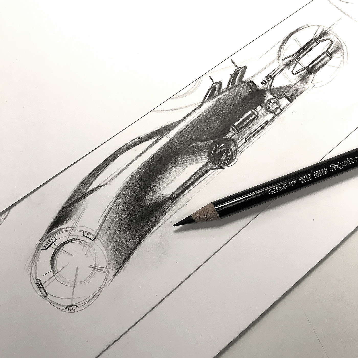 手绘，草图，Car sketch fest，