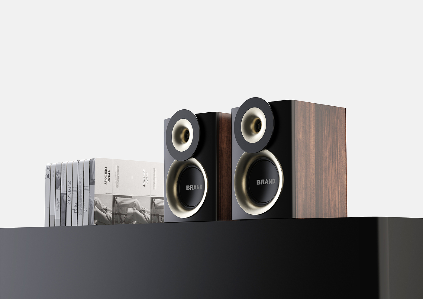 Fashion bookshelf speaker，