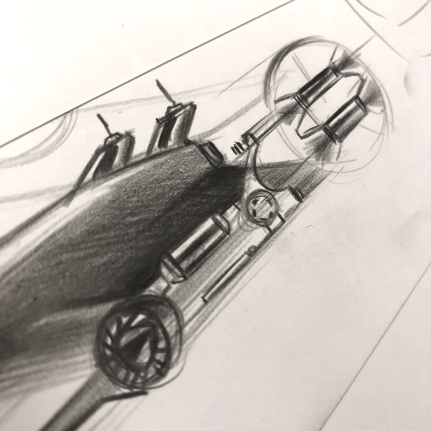 Hand drawn，sketch，Car sketch fest，