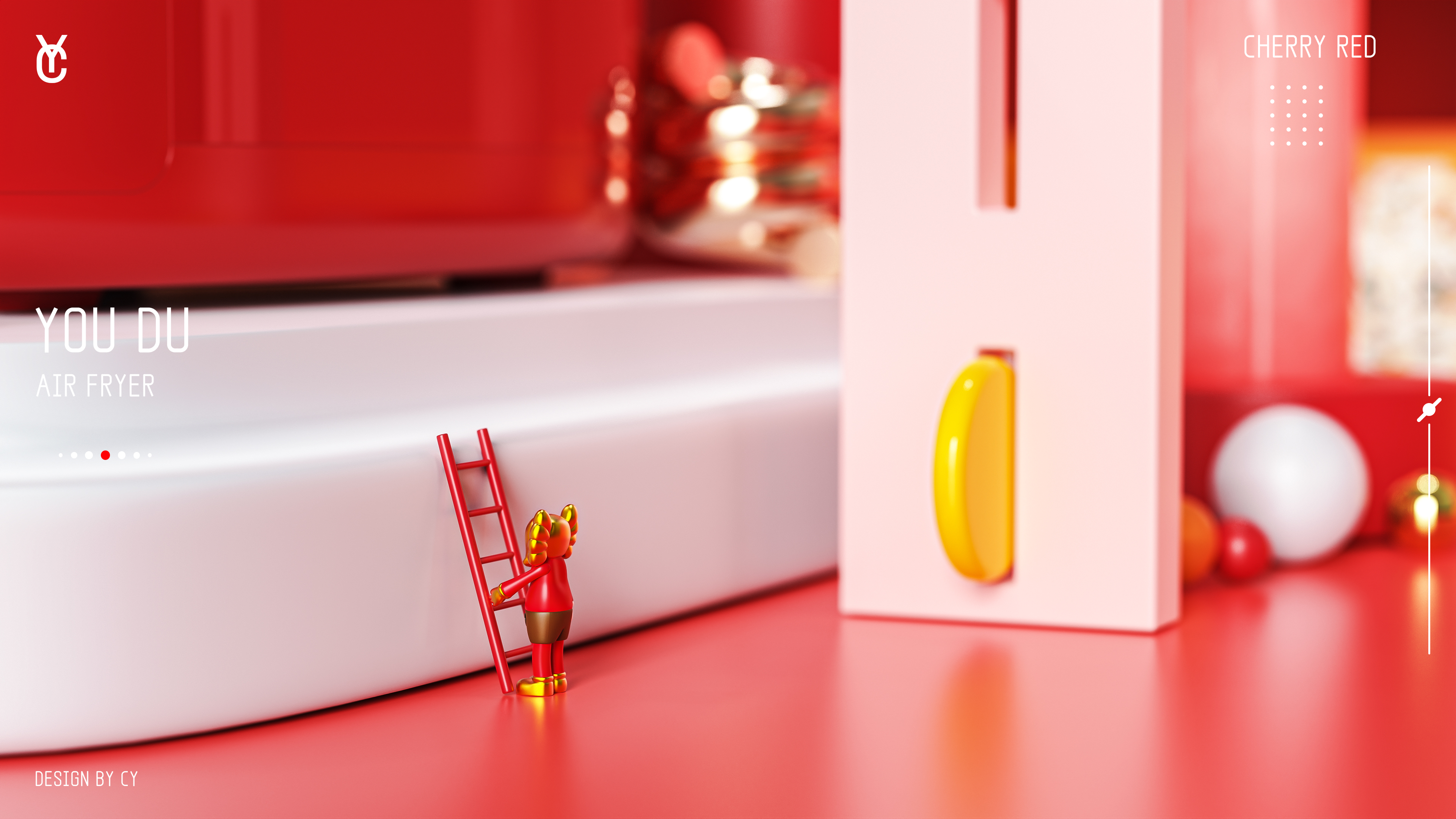 Product creative design, household appliances, air fryer，