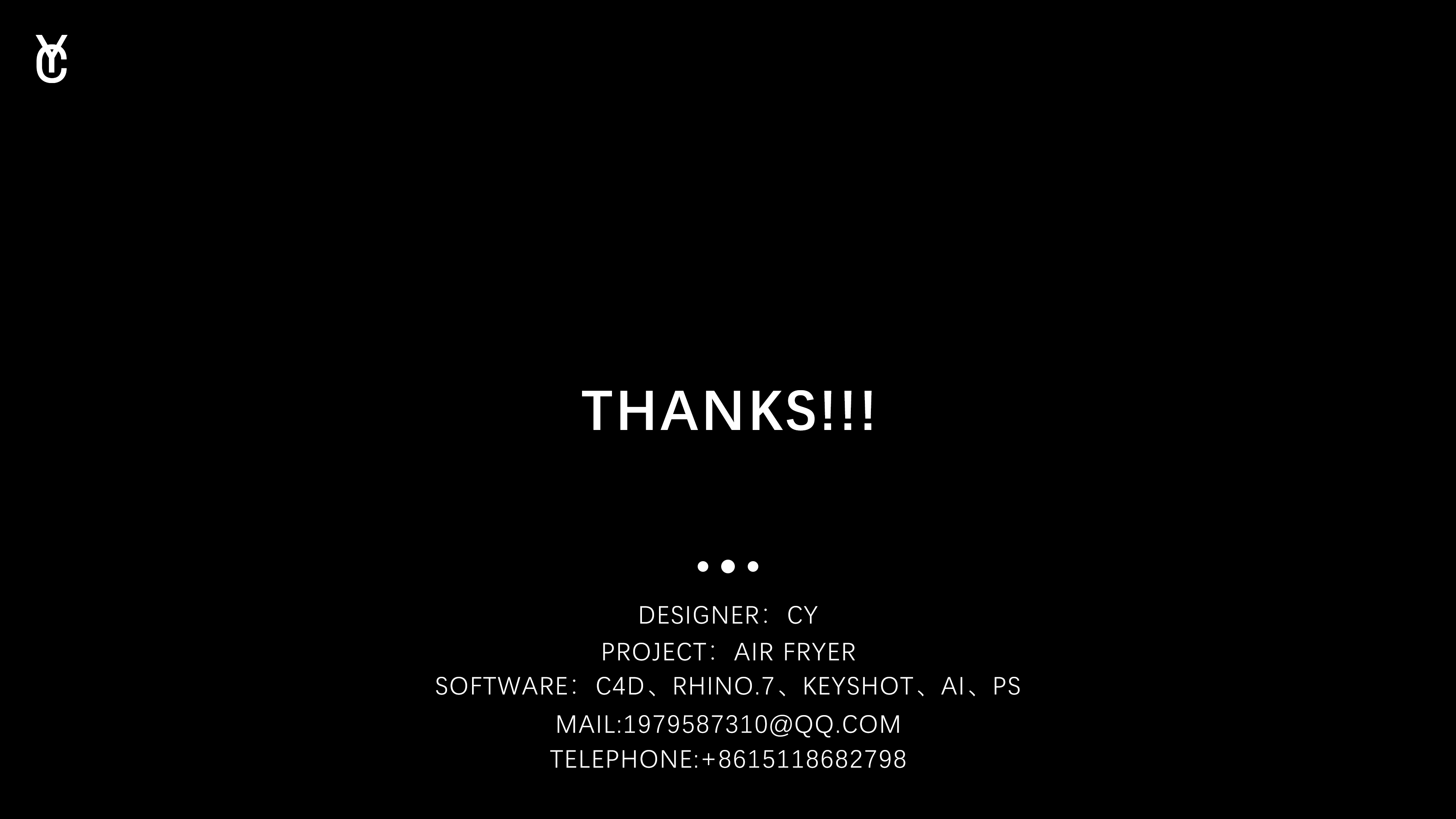 Product creative design, household appliances, air fryer，