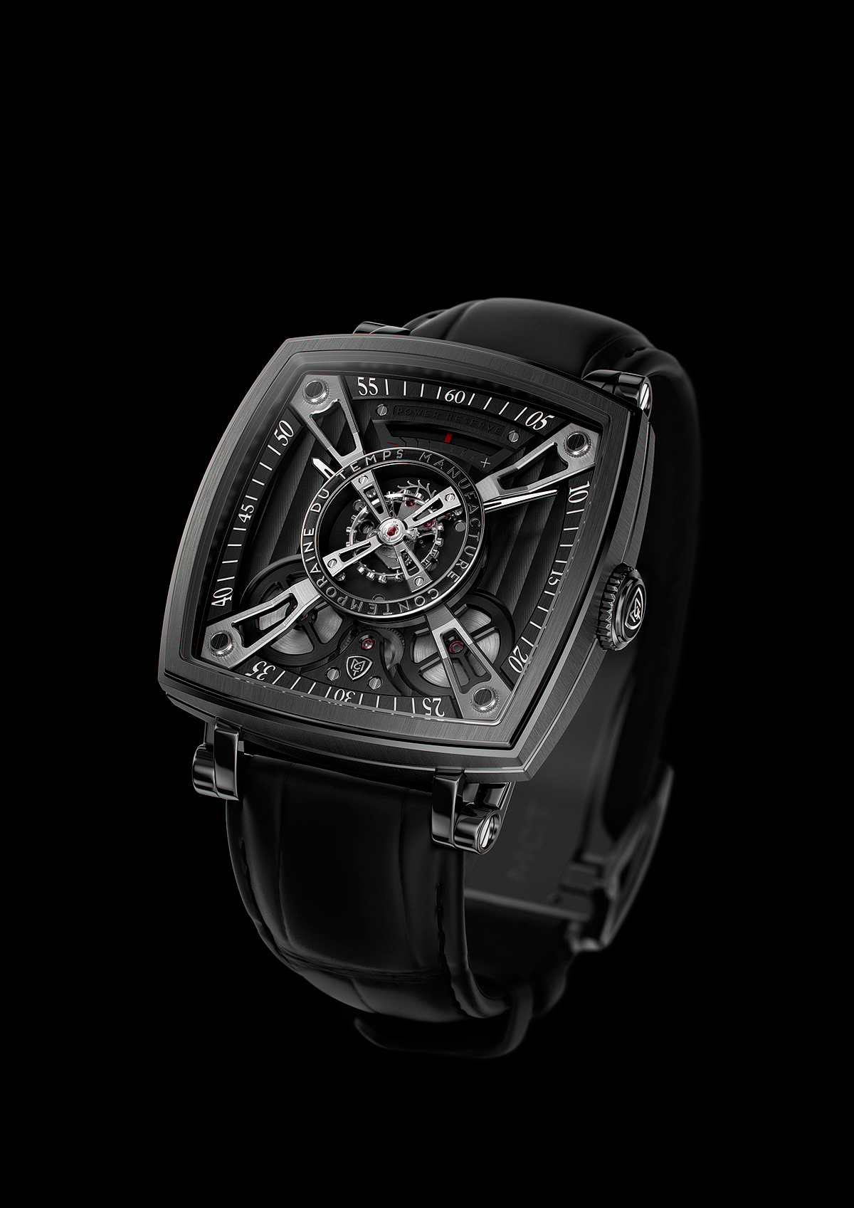 black，luxurious，MCT Watch，Watch manufacturing，