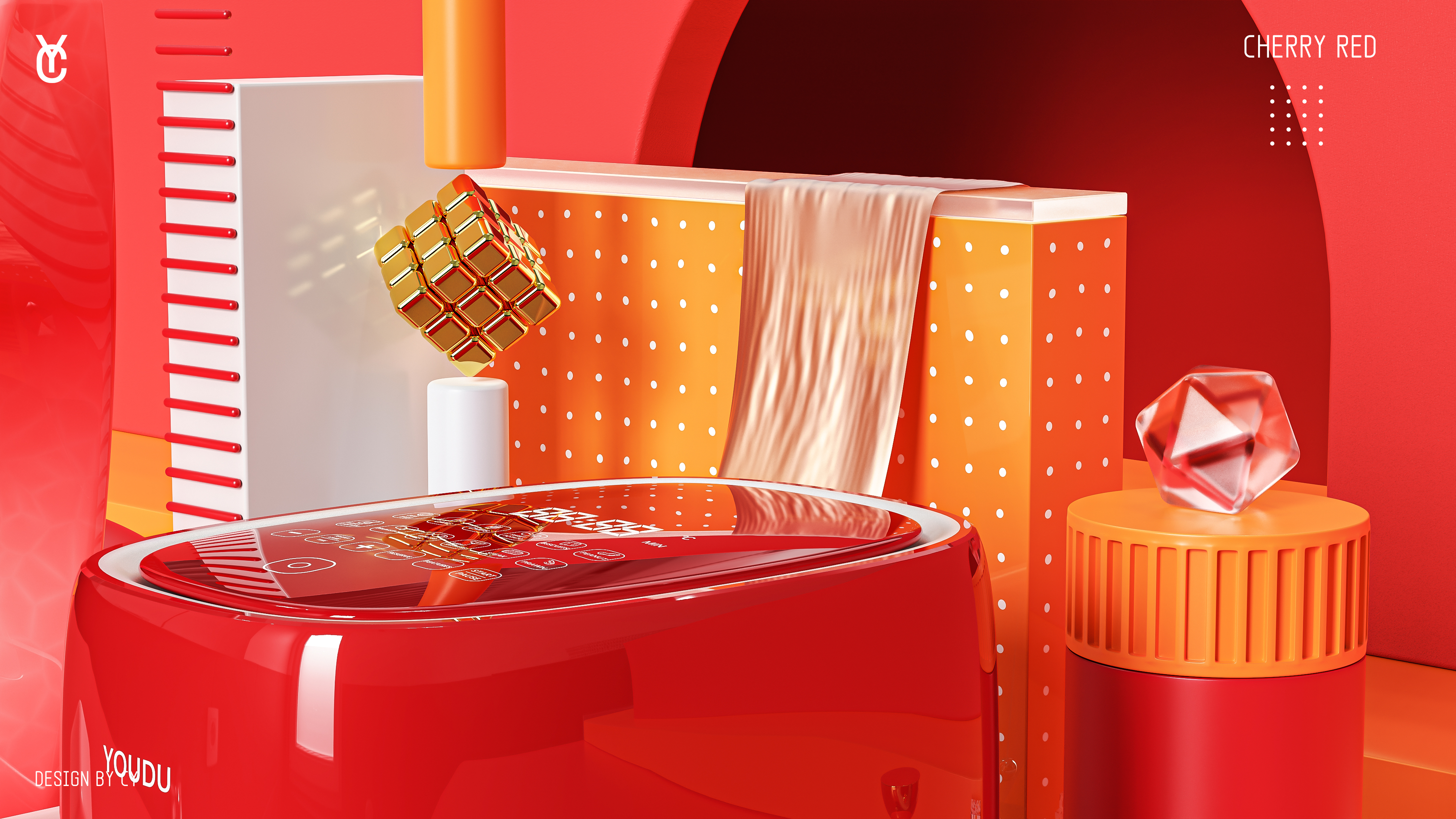 Product creative design, household appliances, air fryer，