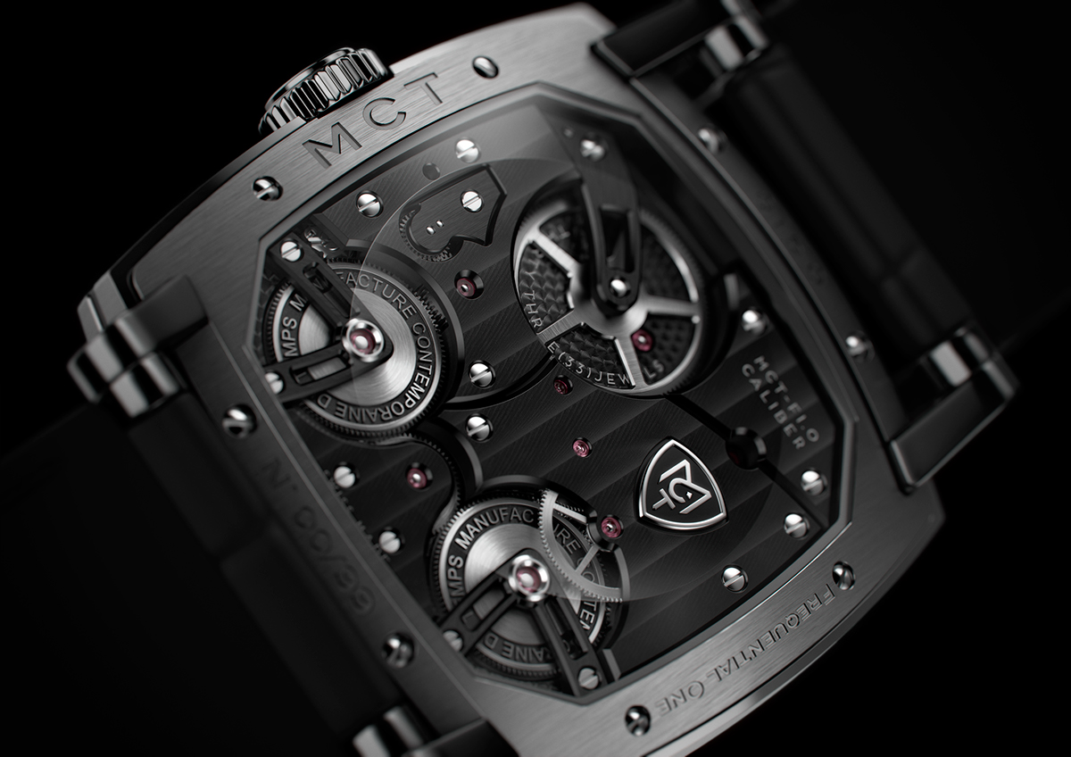black，luxurious，MCT Watch，Watch manufacturing，