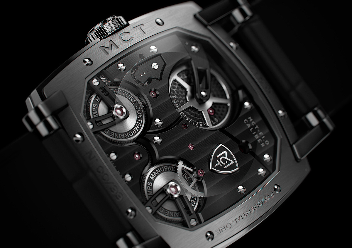黑色，奢华，MCT手表，手表制造，