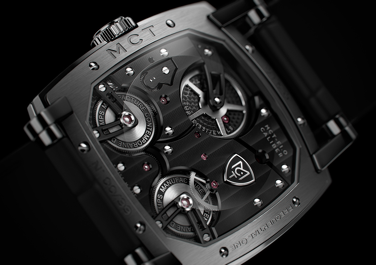 black，luxurious，MCT Watch，Watch manufacturing，