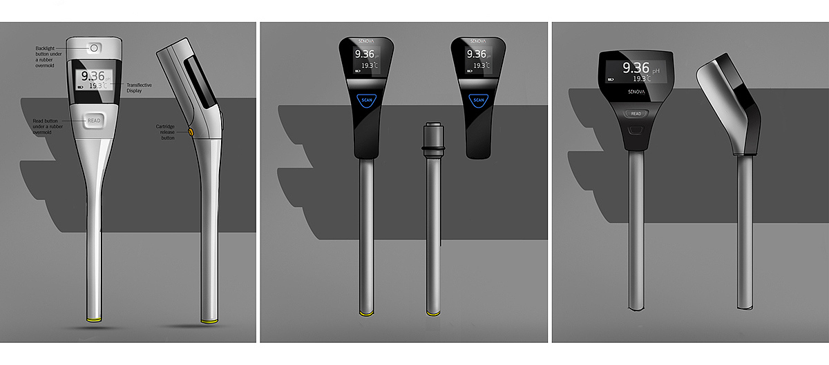 industrial design，Biochemical instrument，testing，Handheld device，