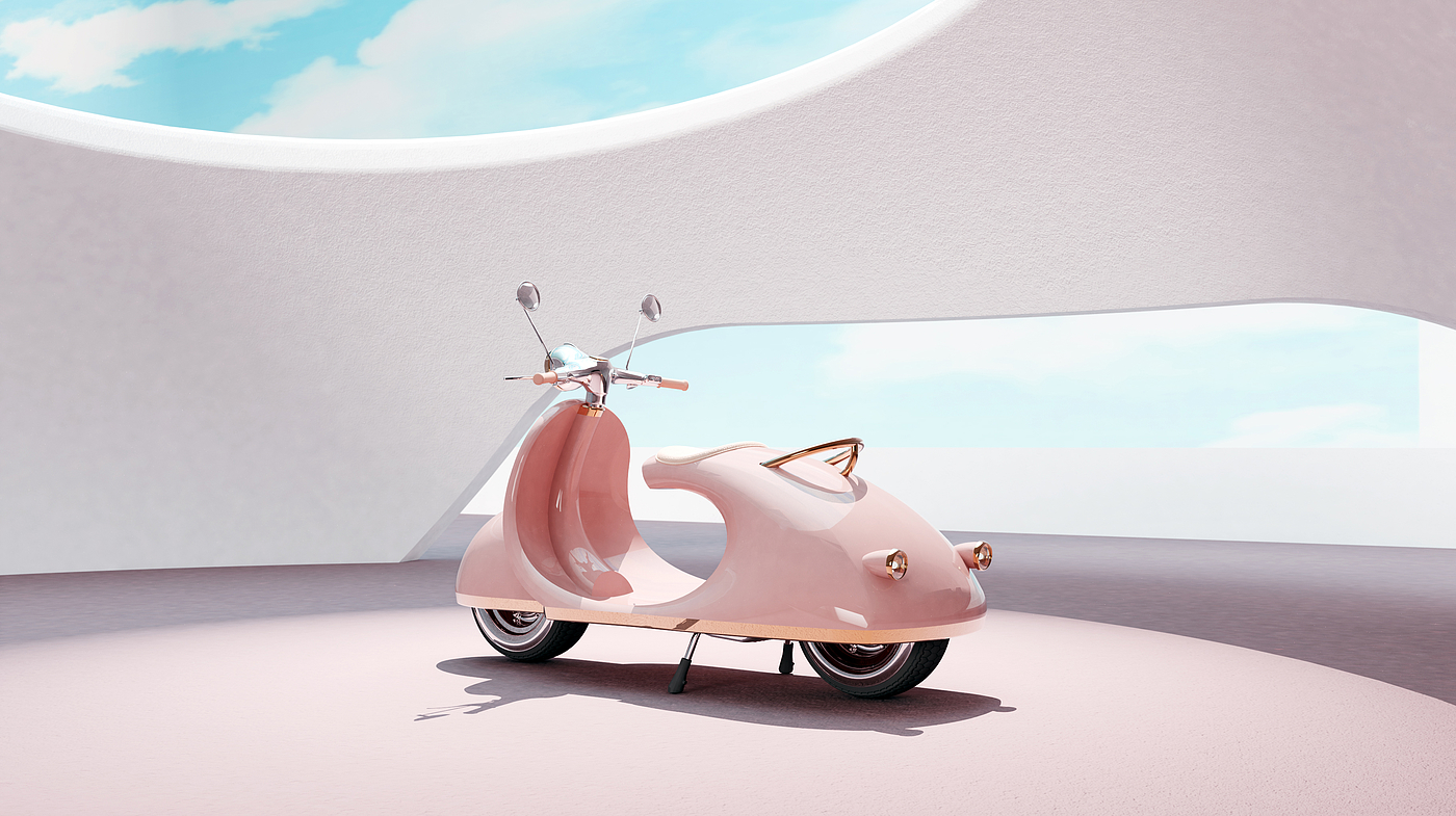 Electric vehicle，Motorcycle Trailer，vehicle，vehicle，product design，industrial design，Concept Car，