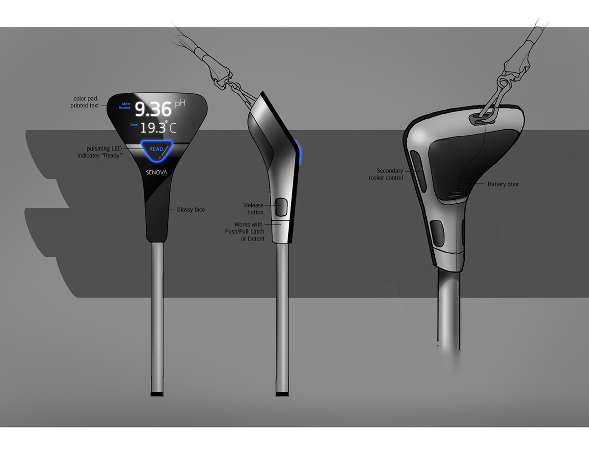 industrial design，Biochemical instrument，testing，Handheld device，