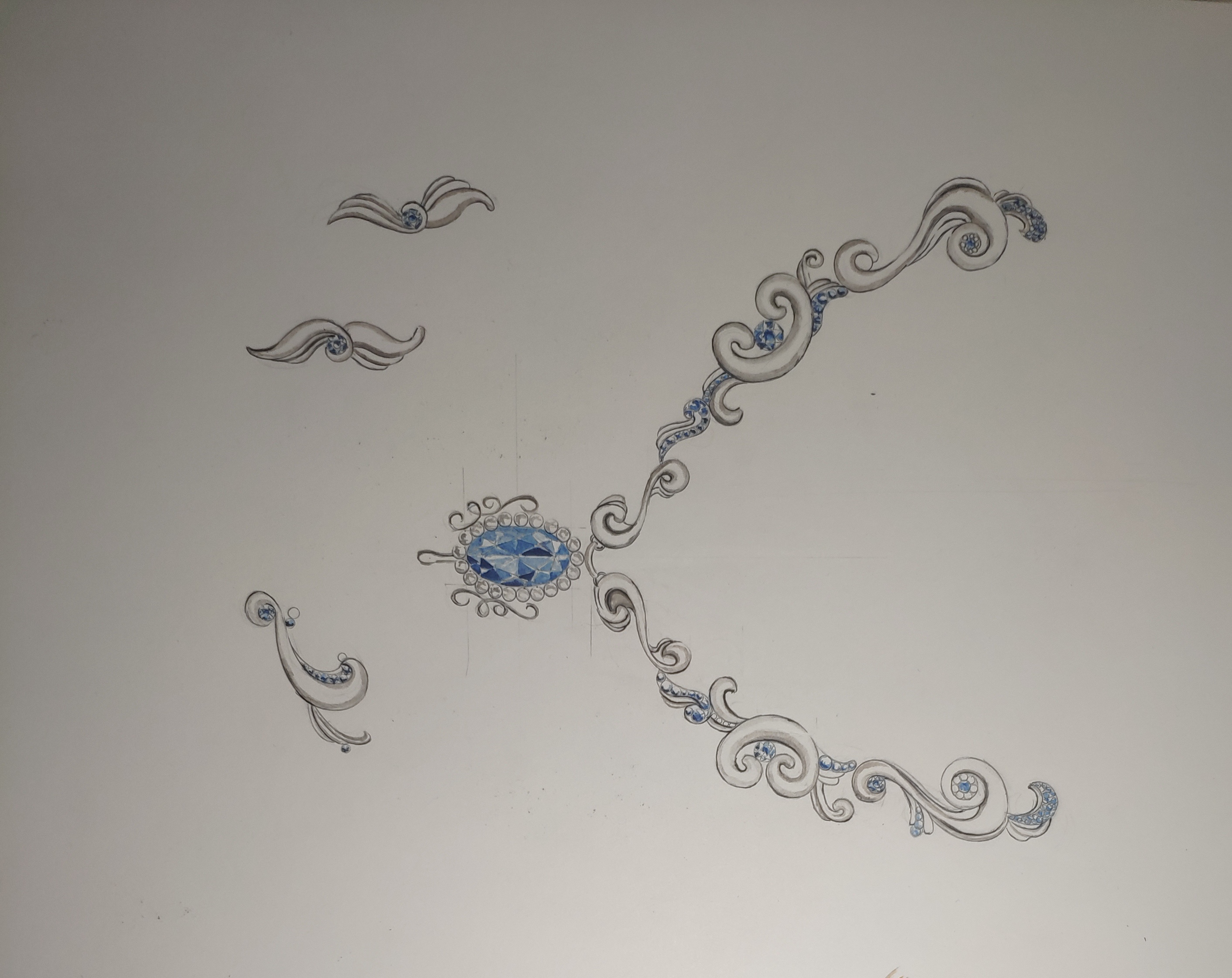 jewelry，Ring，Necklace，olive，K gold，Free creation，