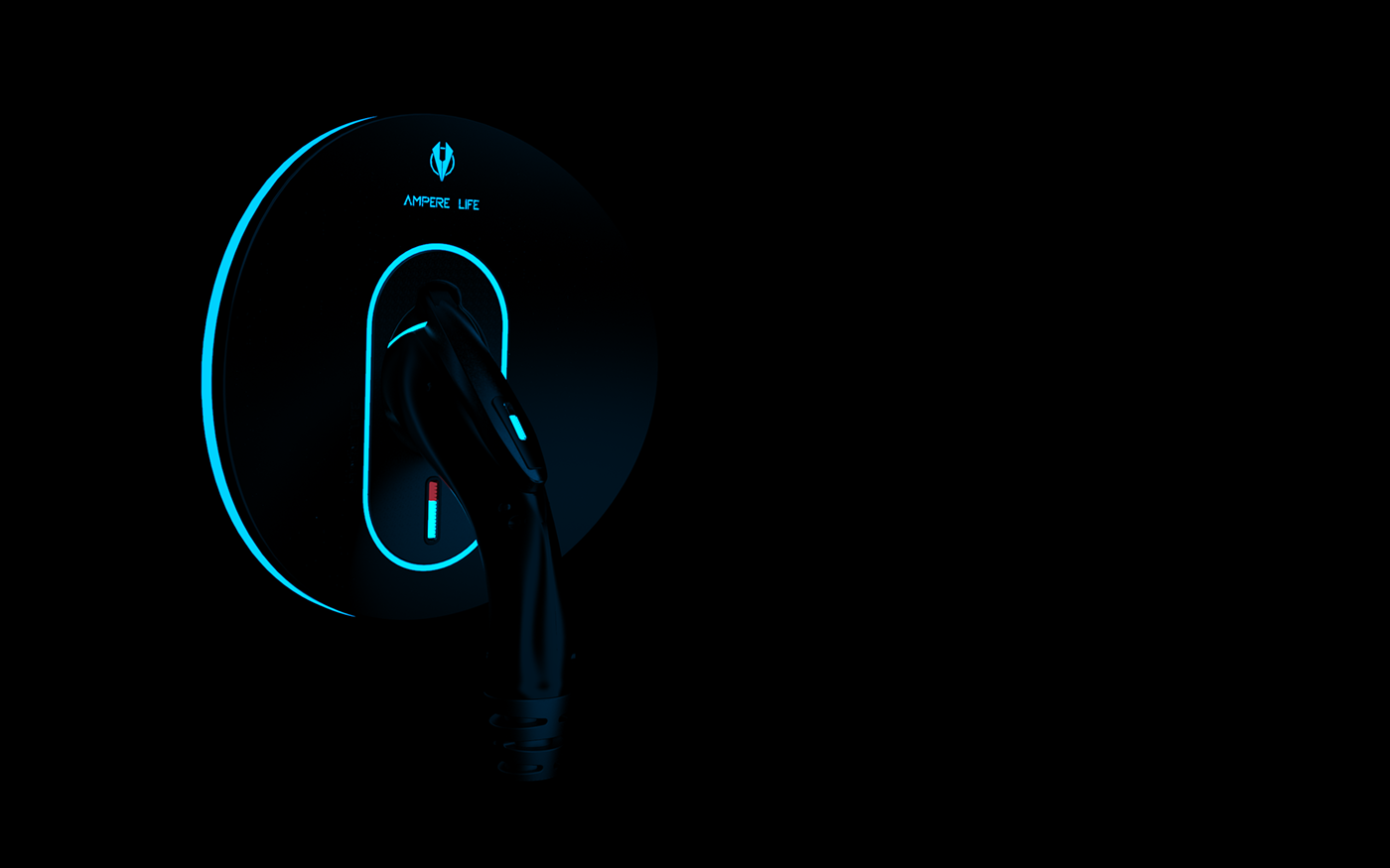 charge，Electric vehicle，Wall box，