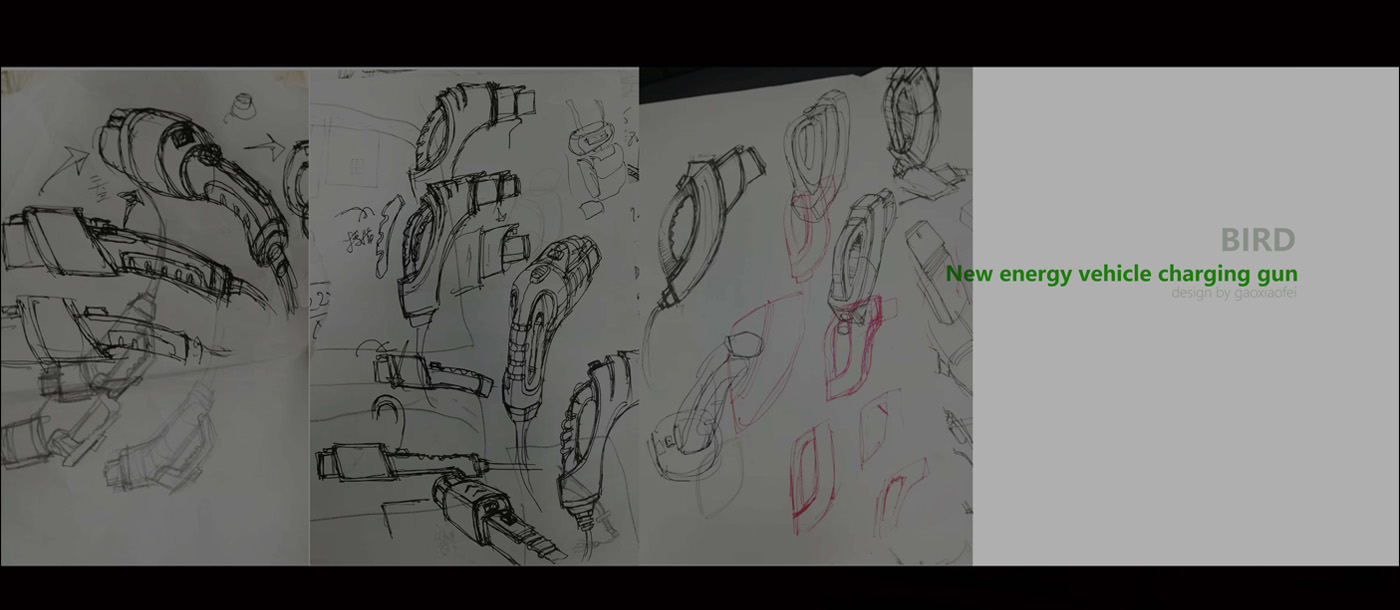 Charging gun, new energy，