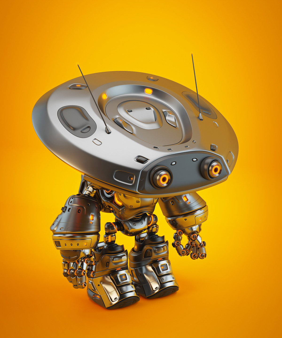 robot，ufo，science fiction，