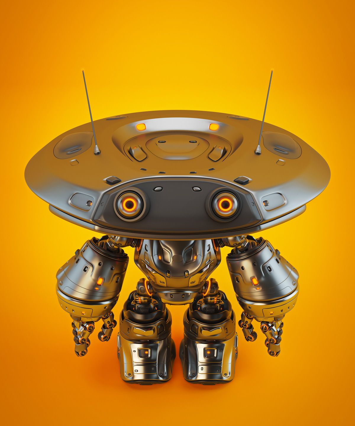 robot，ufo，science fiction，