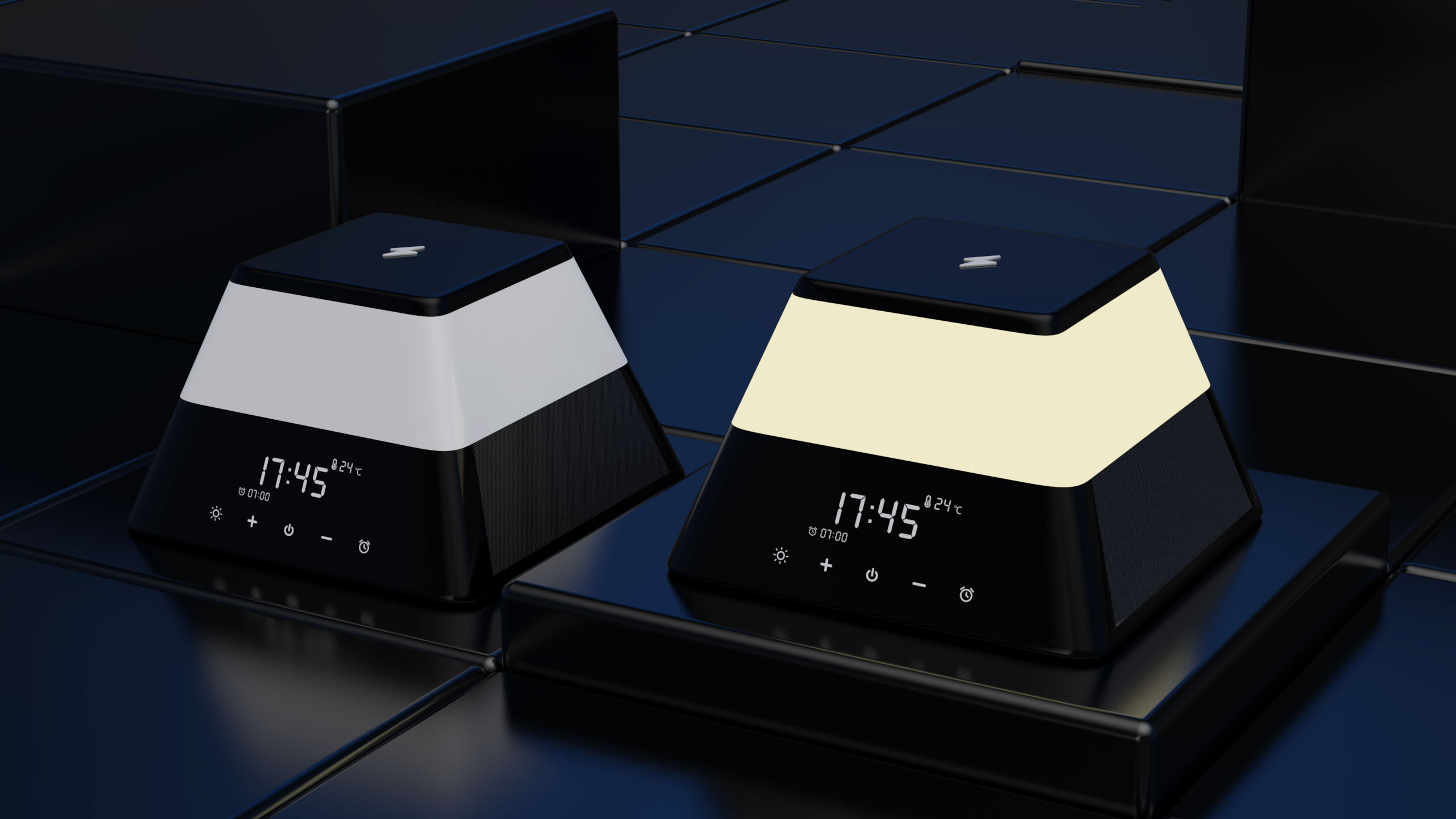 sound，Wireless charging，Night light，Atmosphere lamp，loudspeaker box，charge，household electrical appliances，Bedside，