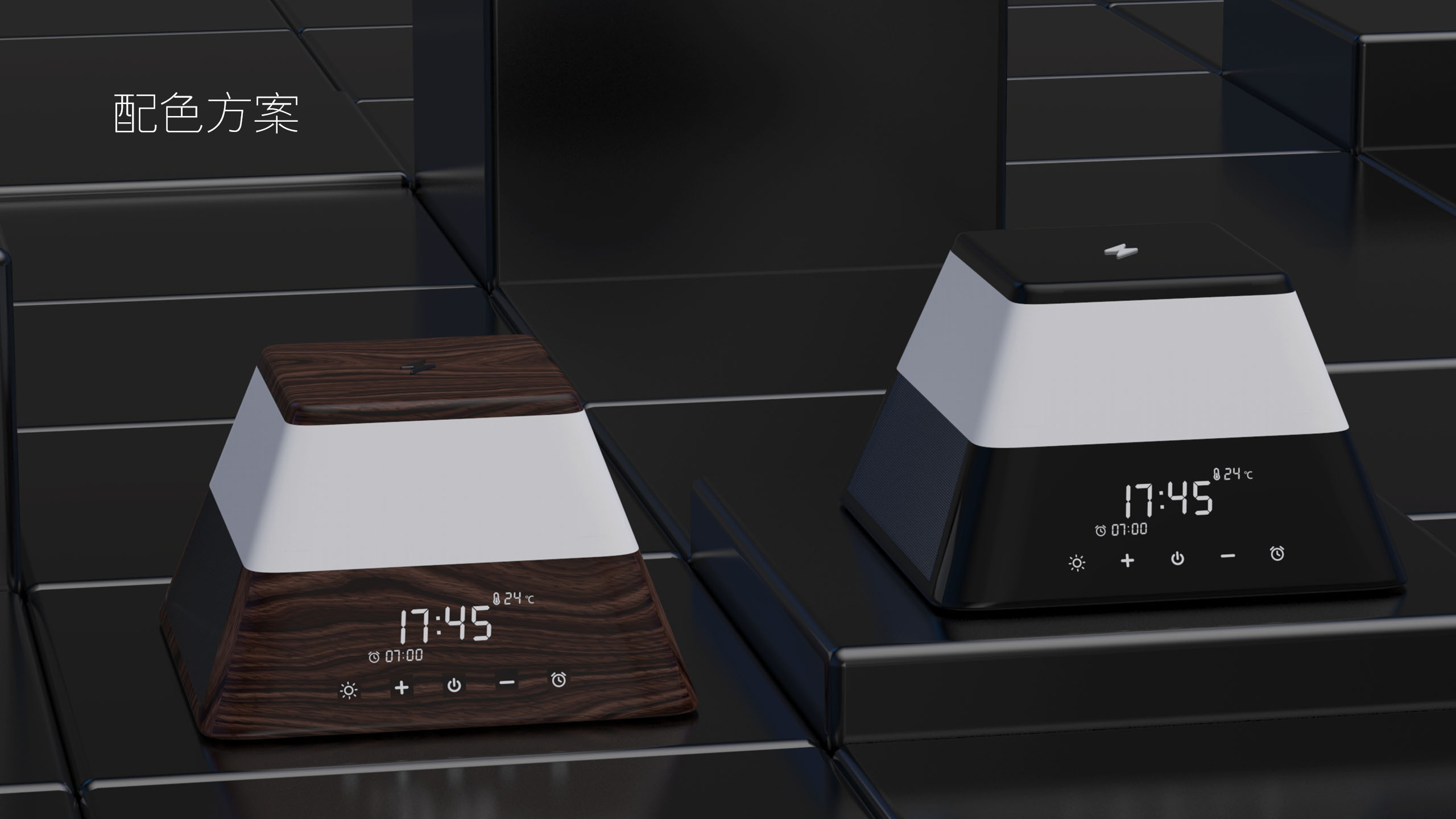 sound，Wireless charging，Night light，Atmosphere lamp，loudspeaker box，charge，household electrical appliances，Bedside，