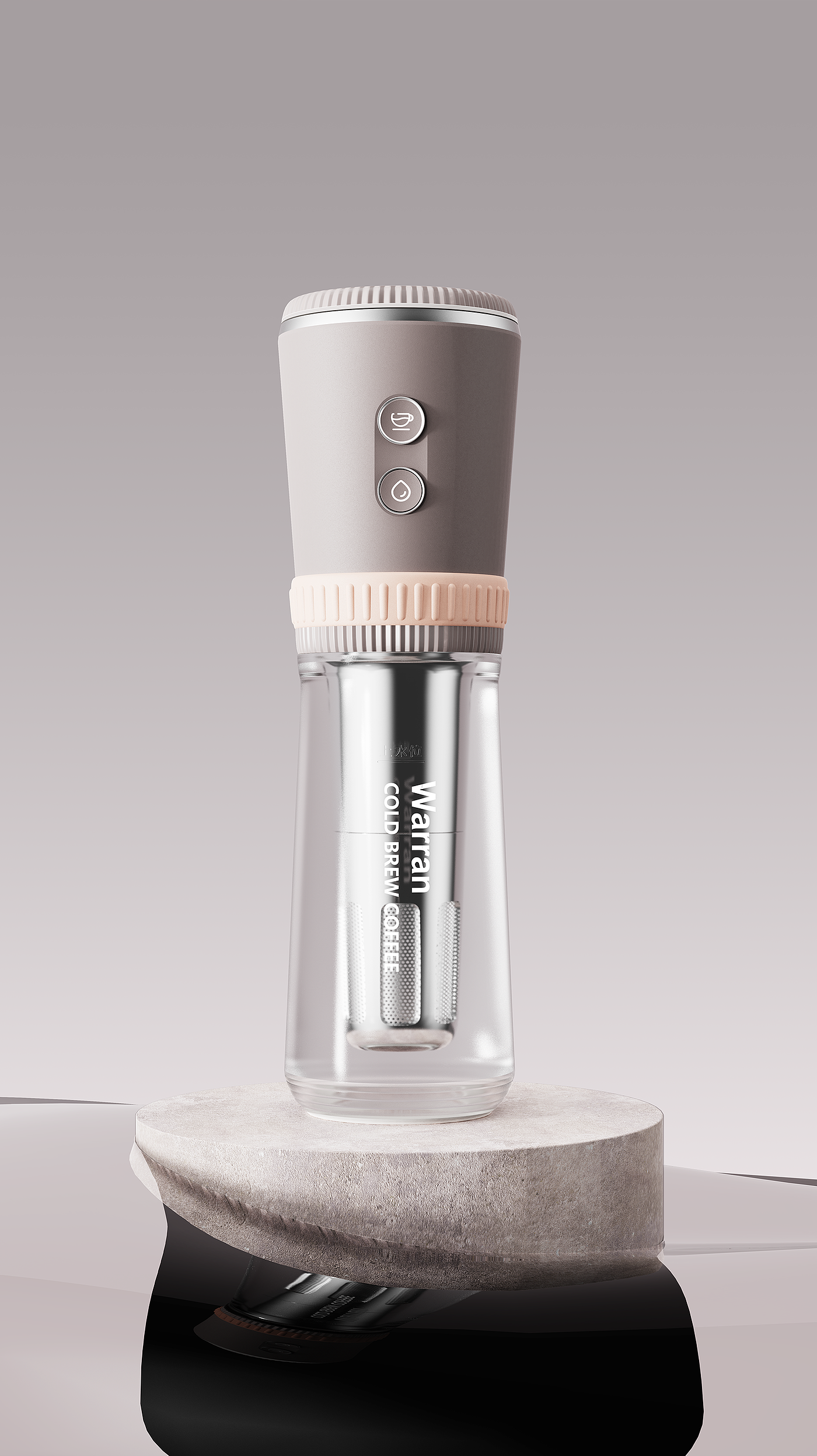person one is in love with，Coffee machine，Cold extraction，product design，industrial design，