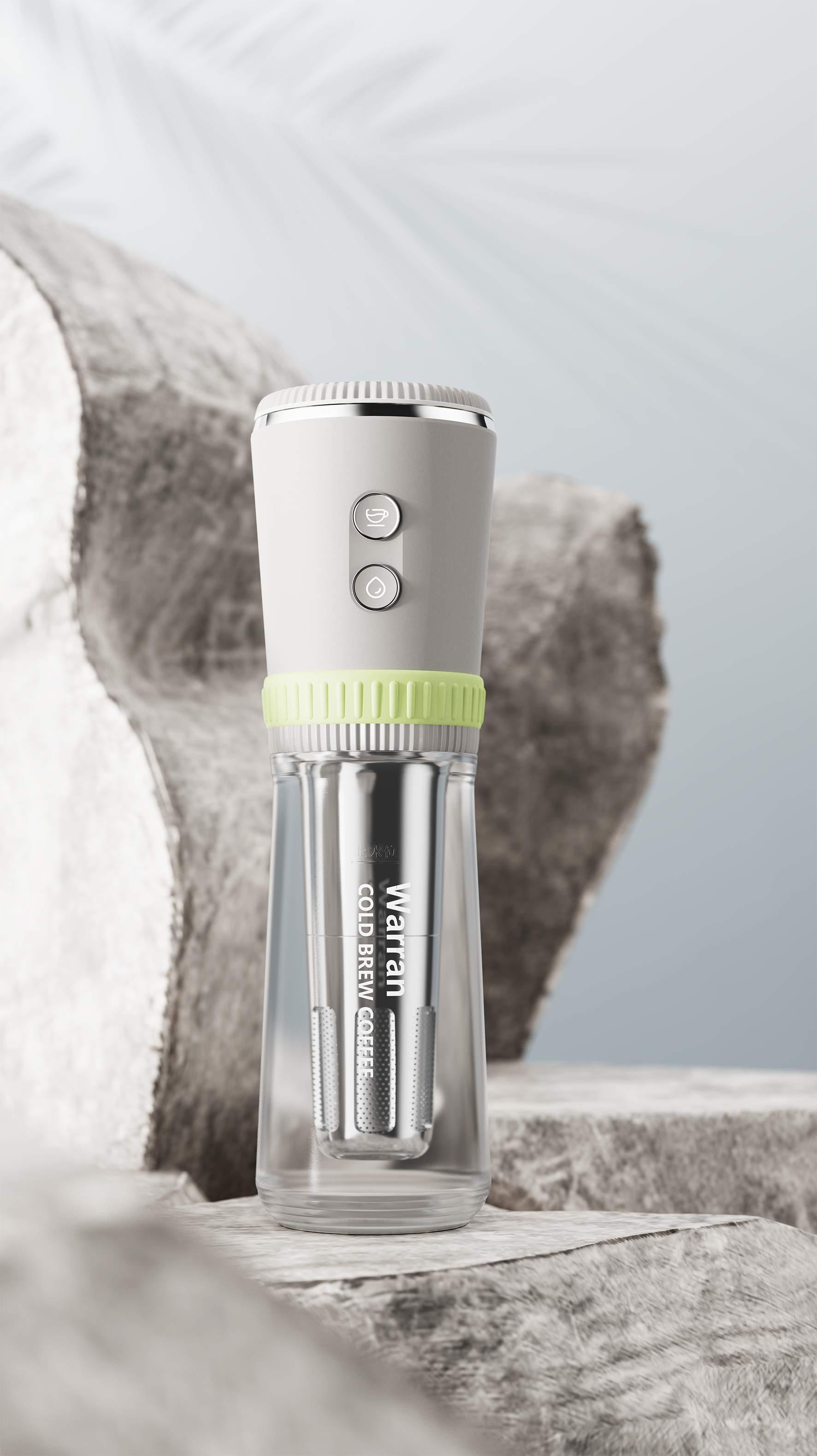 person one is in love with，Coffee machine，Cold extraction，product design，industrial design，