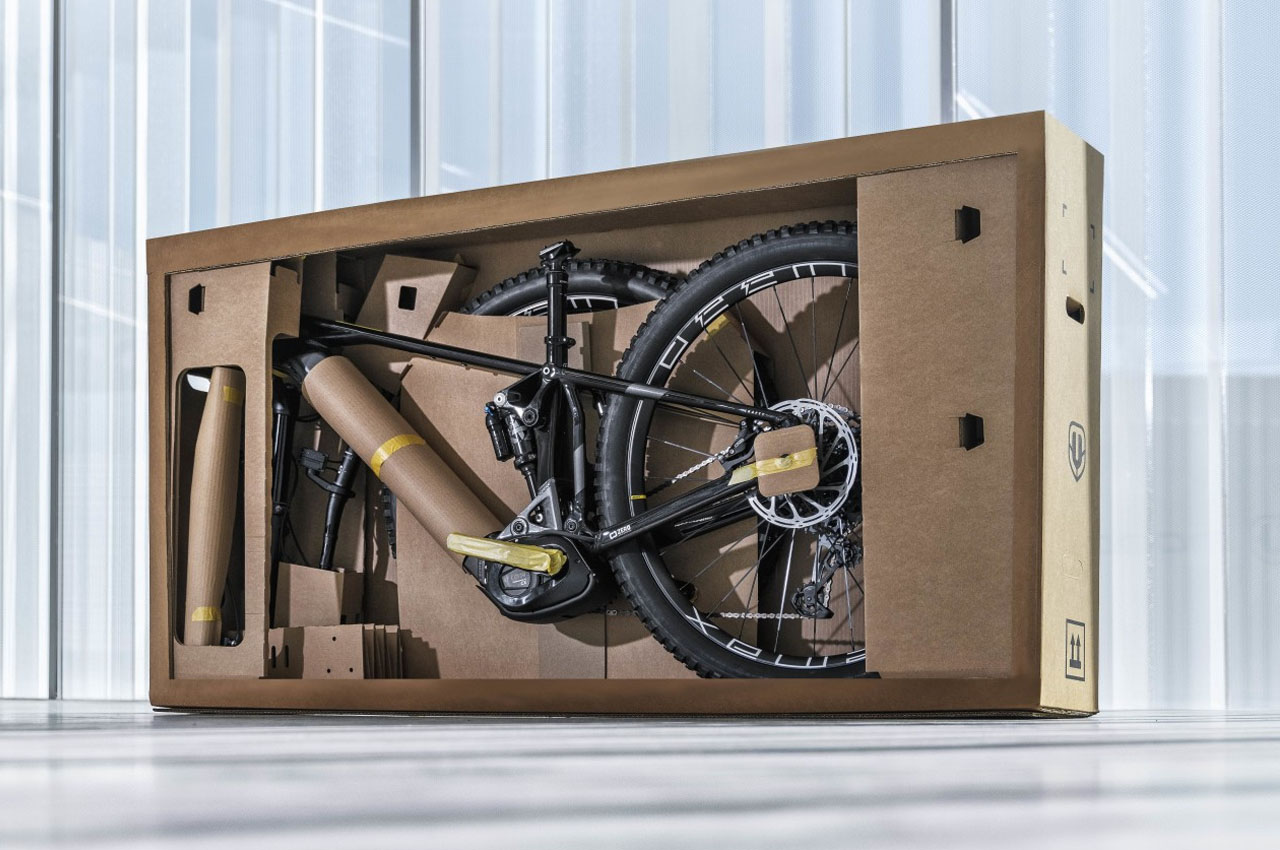 packing，Carton，Recyclable，Bicycle，