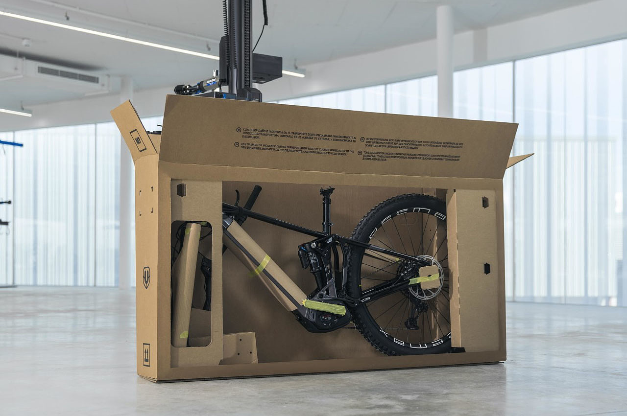 包装，纸盒，可回收，自行车，