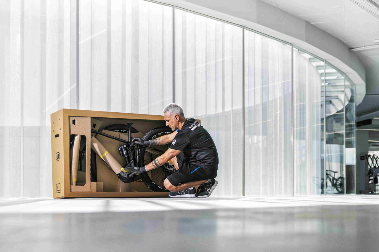 packing，Carton，Recyclable，Bicycle，