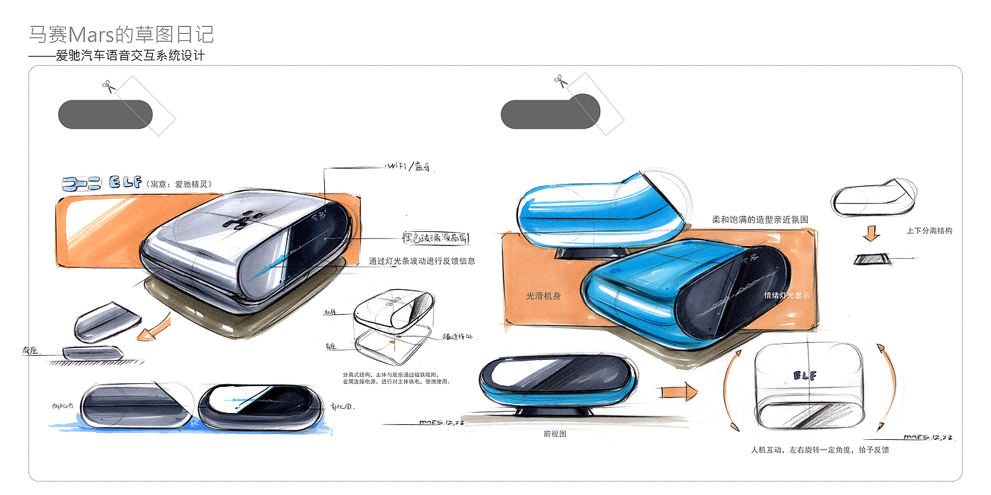 Collection of industrial design works，Product design renderings，Structural design，Smart wear，Intelligent hardware，Baby stroller，Hand drawn industrial design，