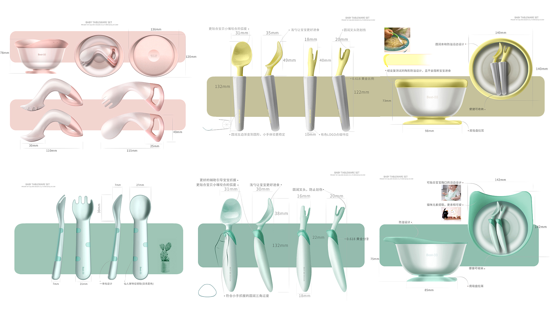 Tencent co branding，Auxiliary food machine，Children's tableware set，Puzzle tableware，market positioning，Visual hammer，Easy to use and interesting，