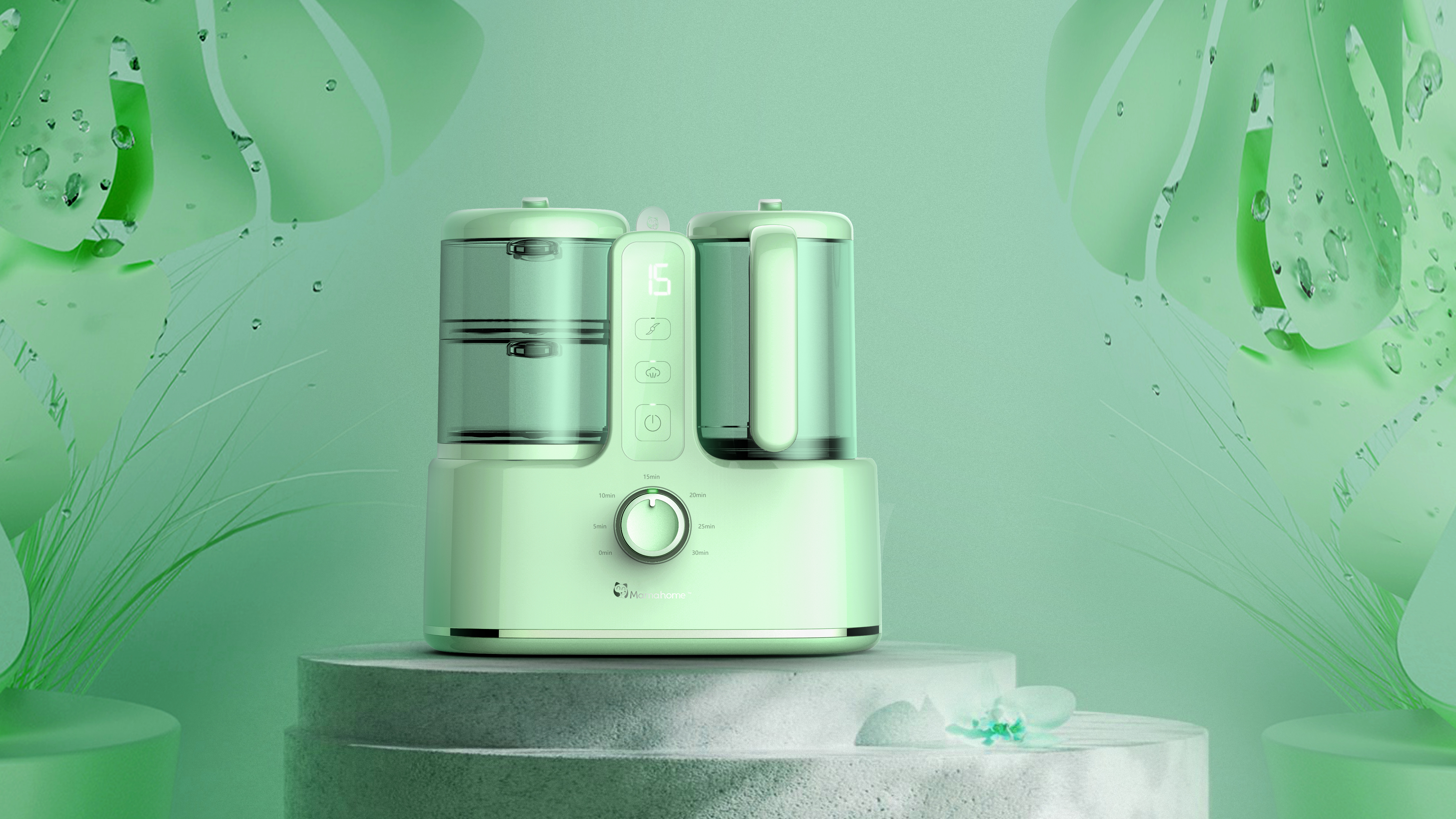 Tencent co branding，Auxiliary food machine，Children's tableware set，Puzzle tableware，market positioning，Visual hammer，Easy to use and interesting，