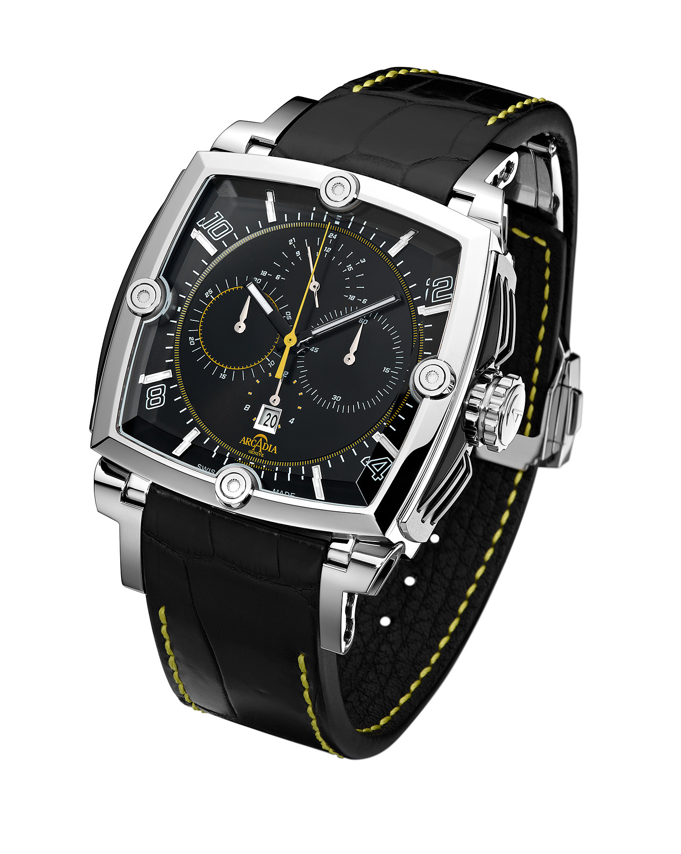 Wristwatch，Wrist watch，black，Arcadia，