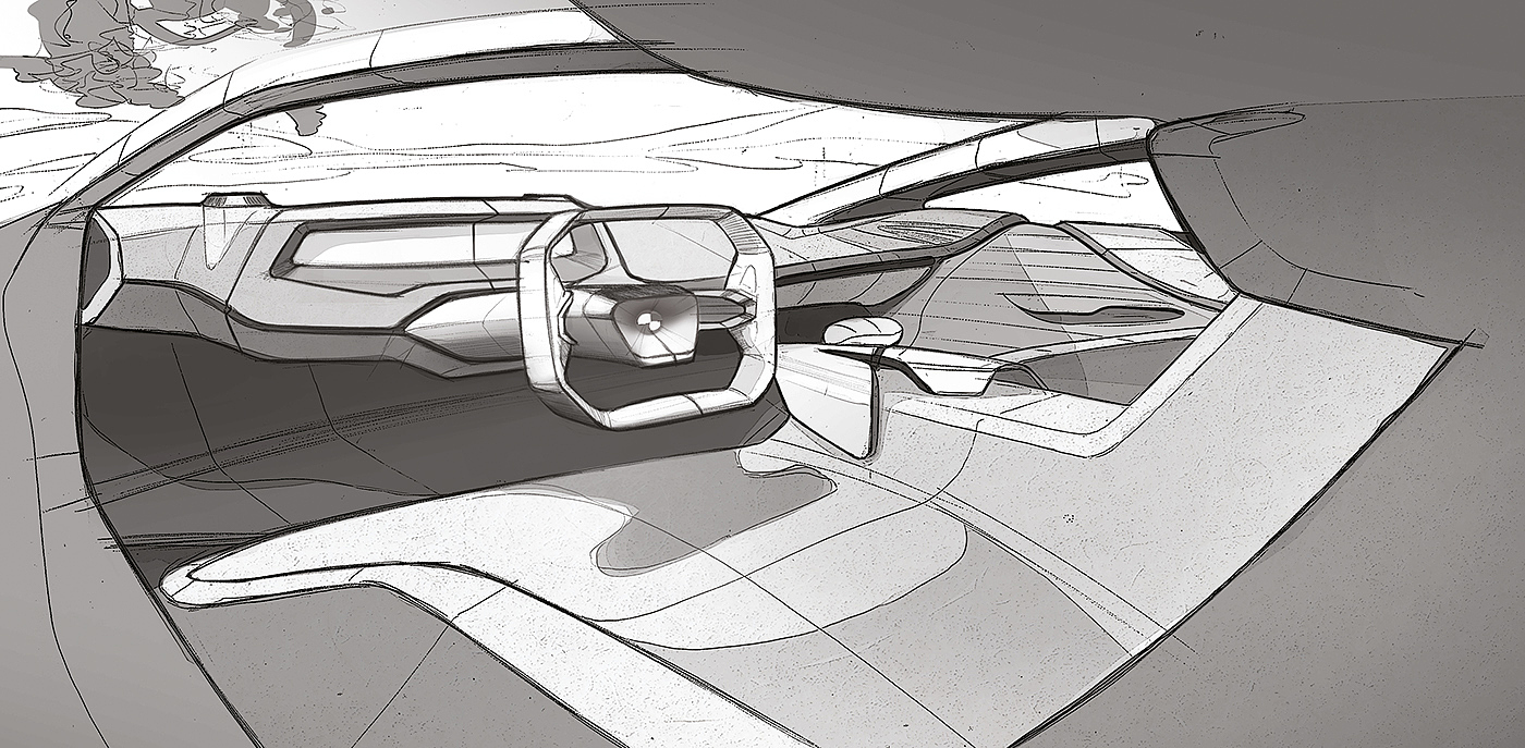 汽车，内饰，概念，bmw，