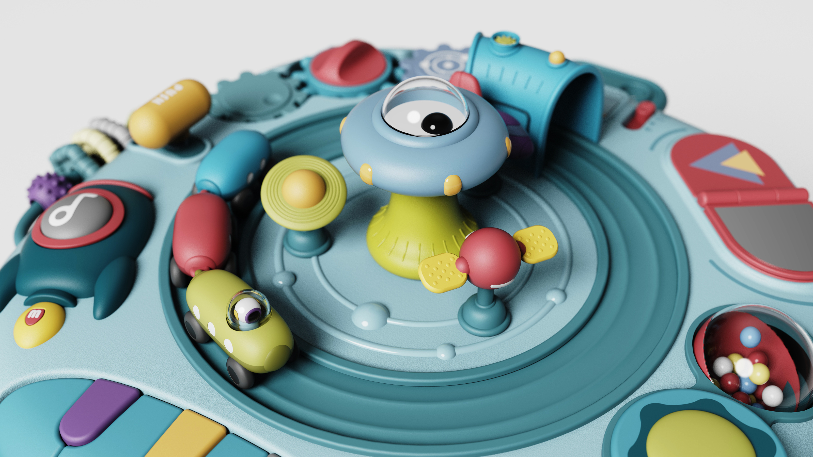 One tree industrial design，Early education and intelligence，Children's Toys，