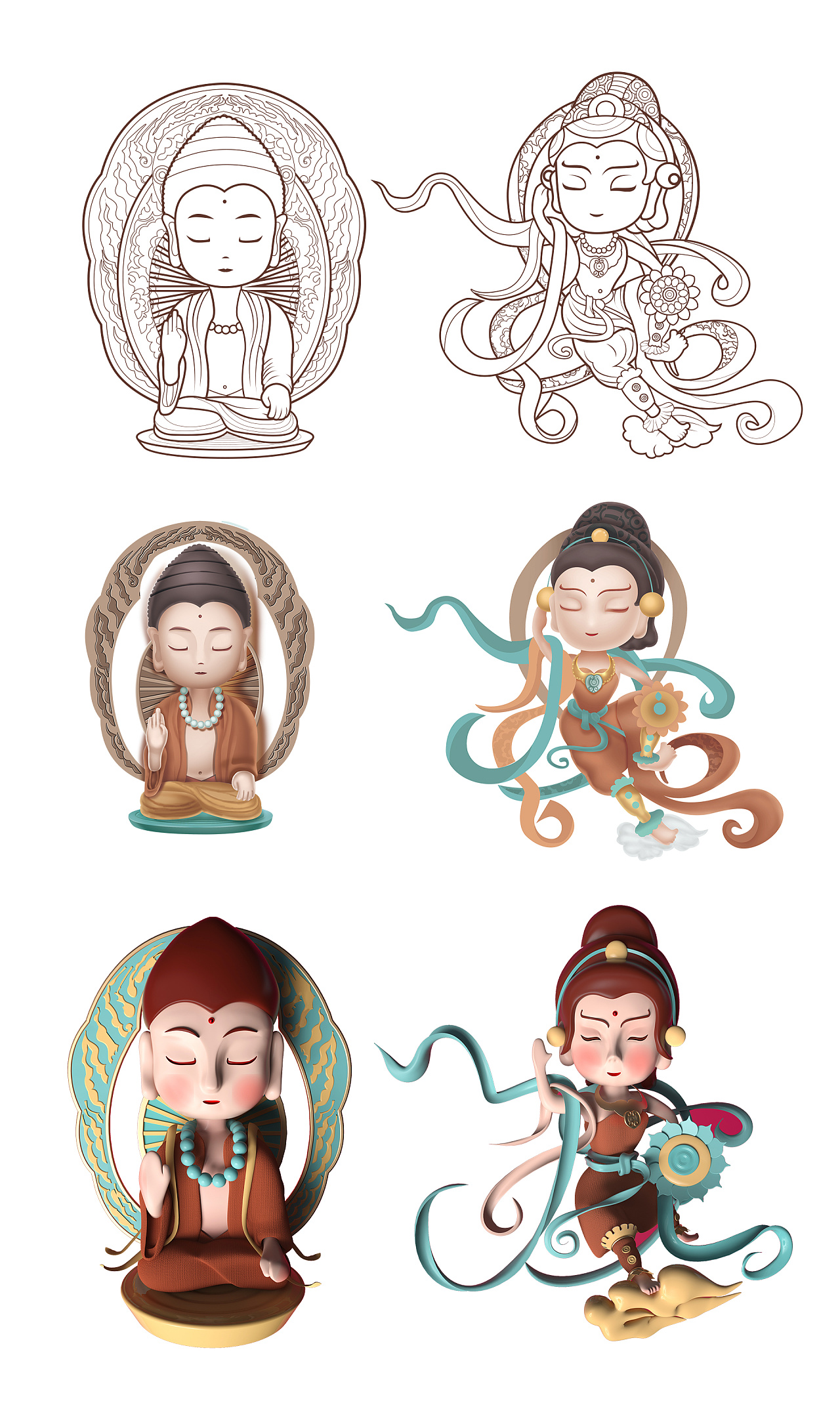 Food packaging design / IP Design / snack packaging design，